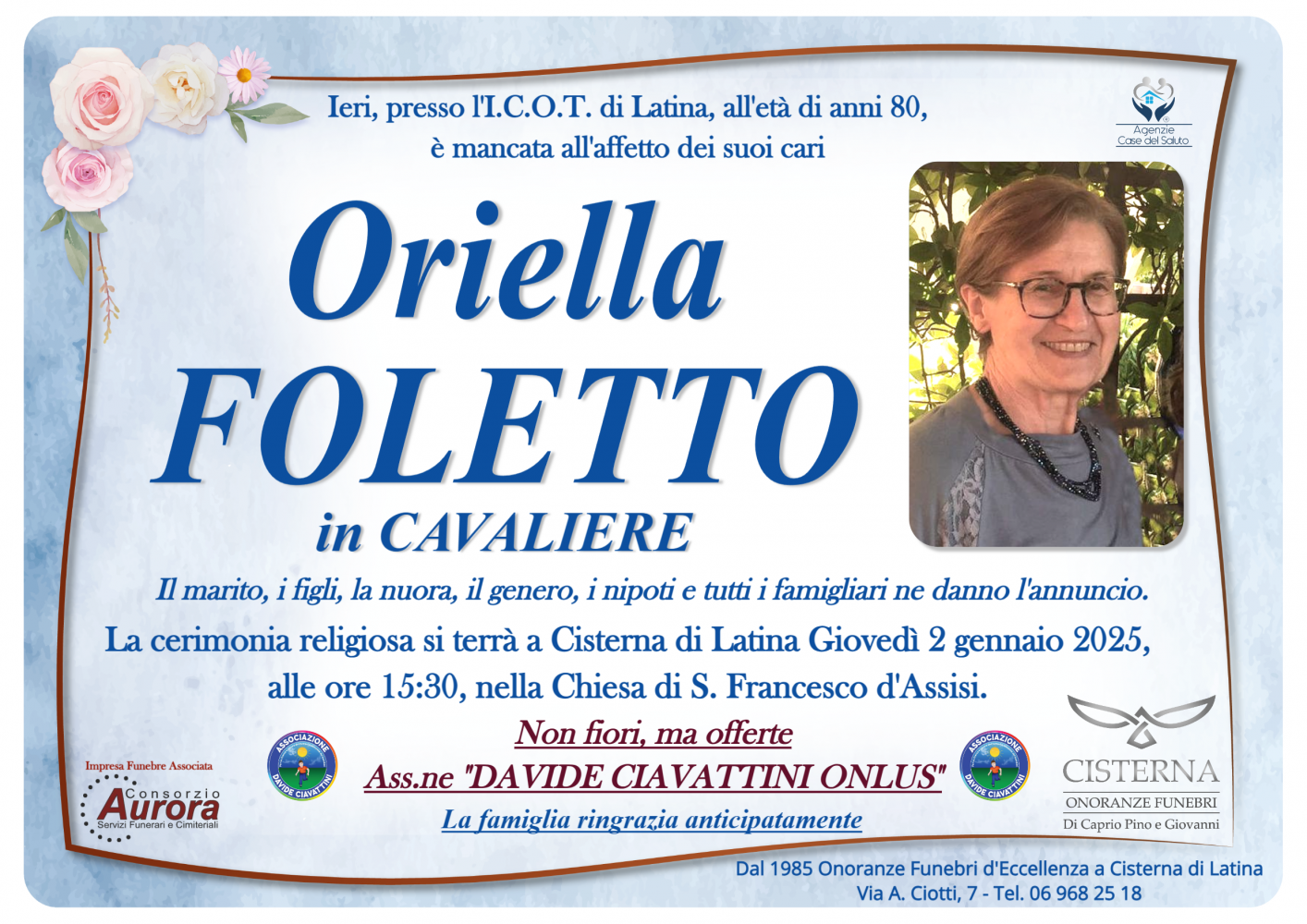 ORIELLA FOLETTO