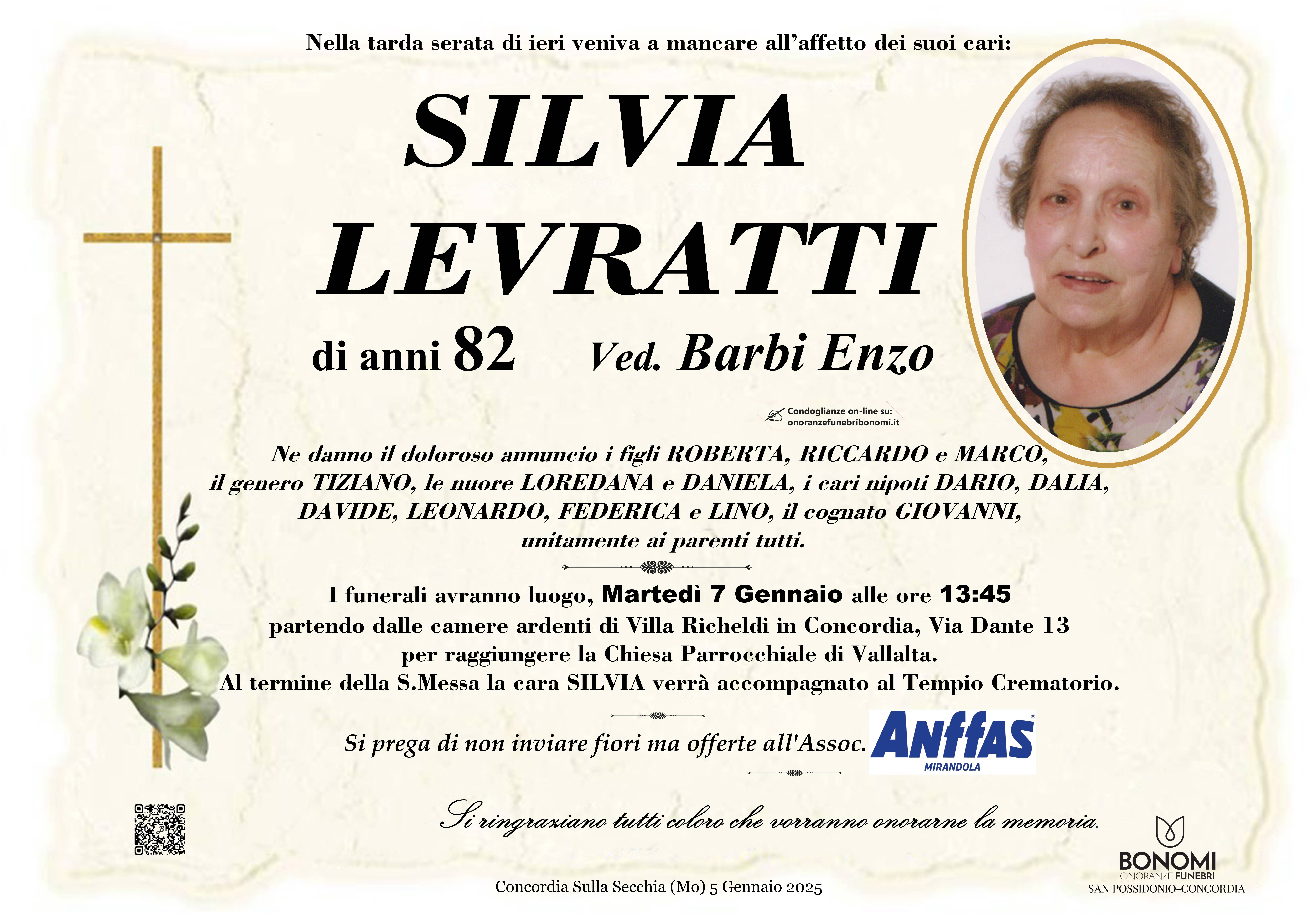 SILVIA LEVRATTI