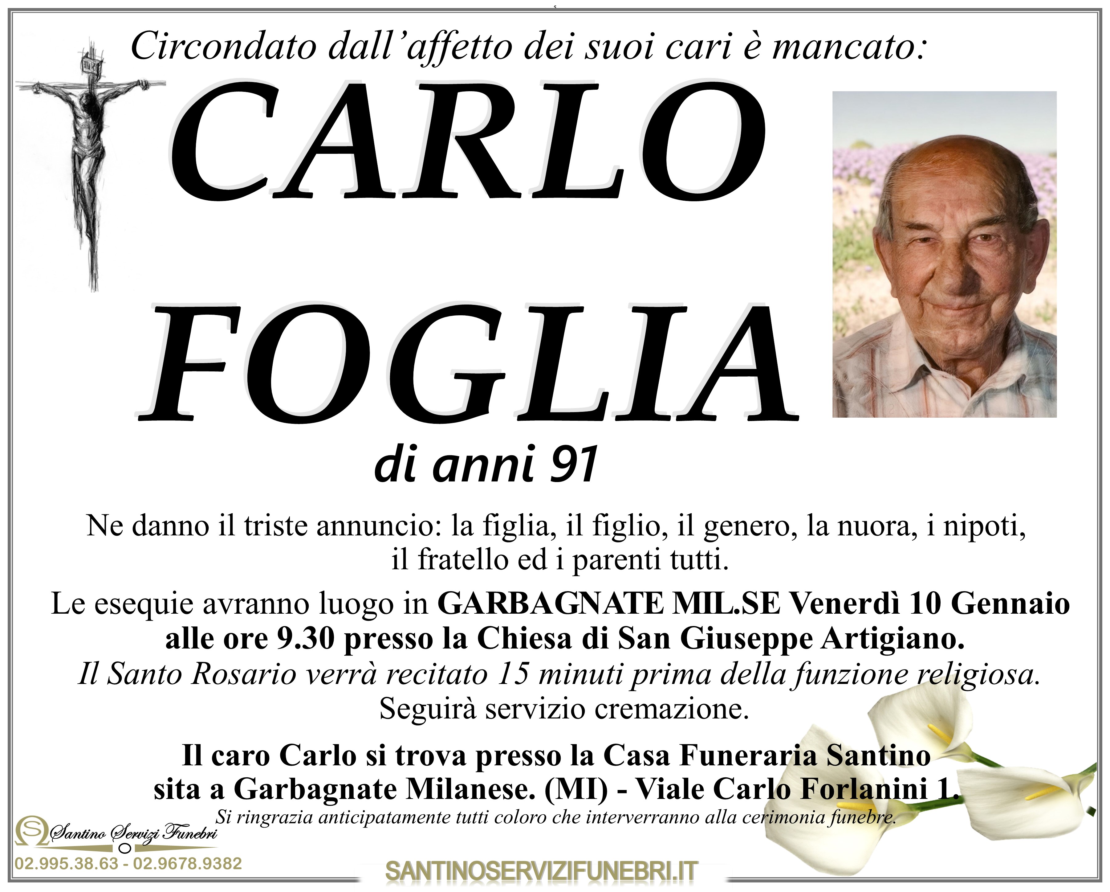 CARLO FOGLIA