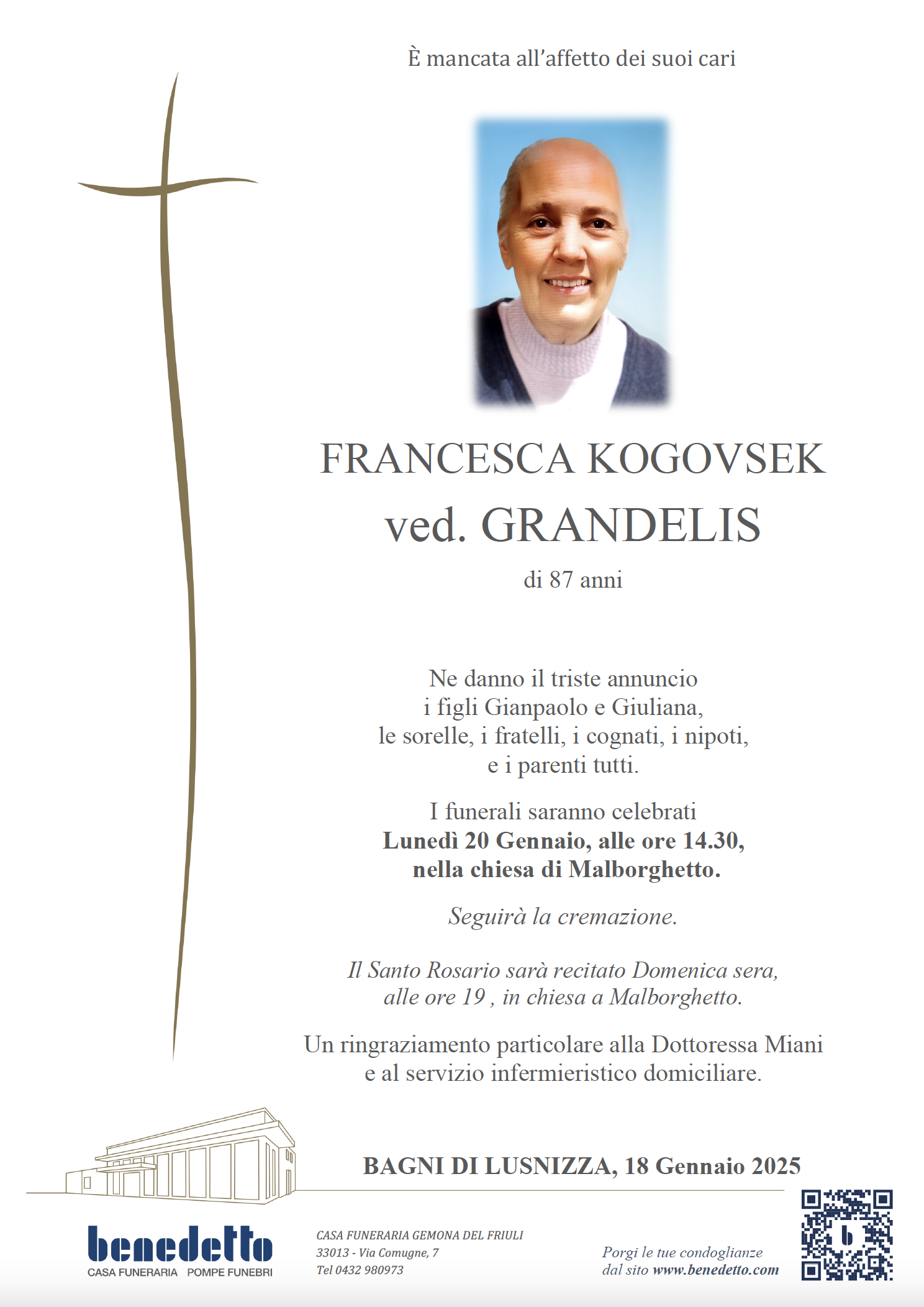 FRANCESCA KOGOVSEK