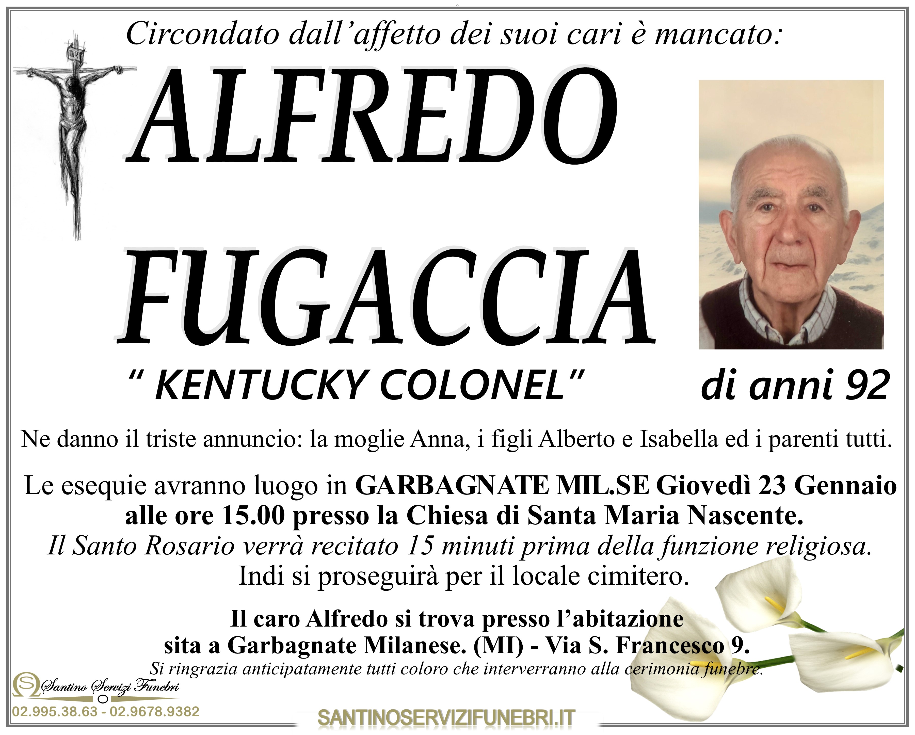 ALFREDO FUGACCIA