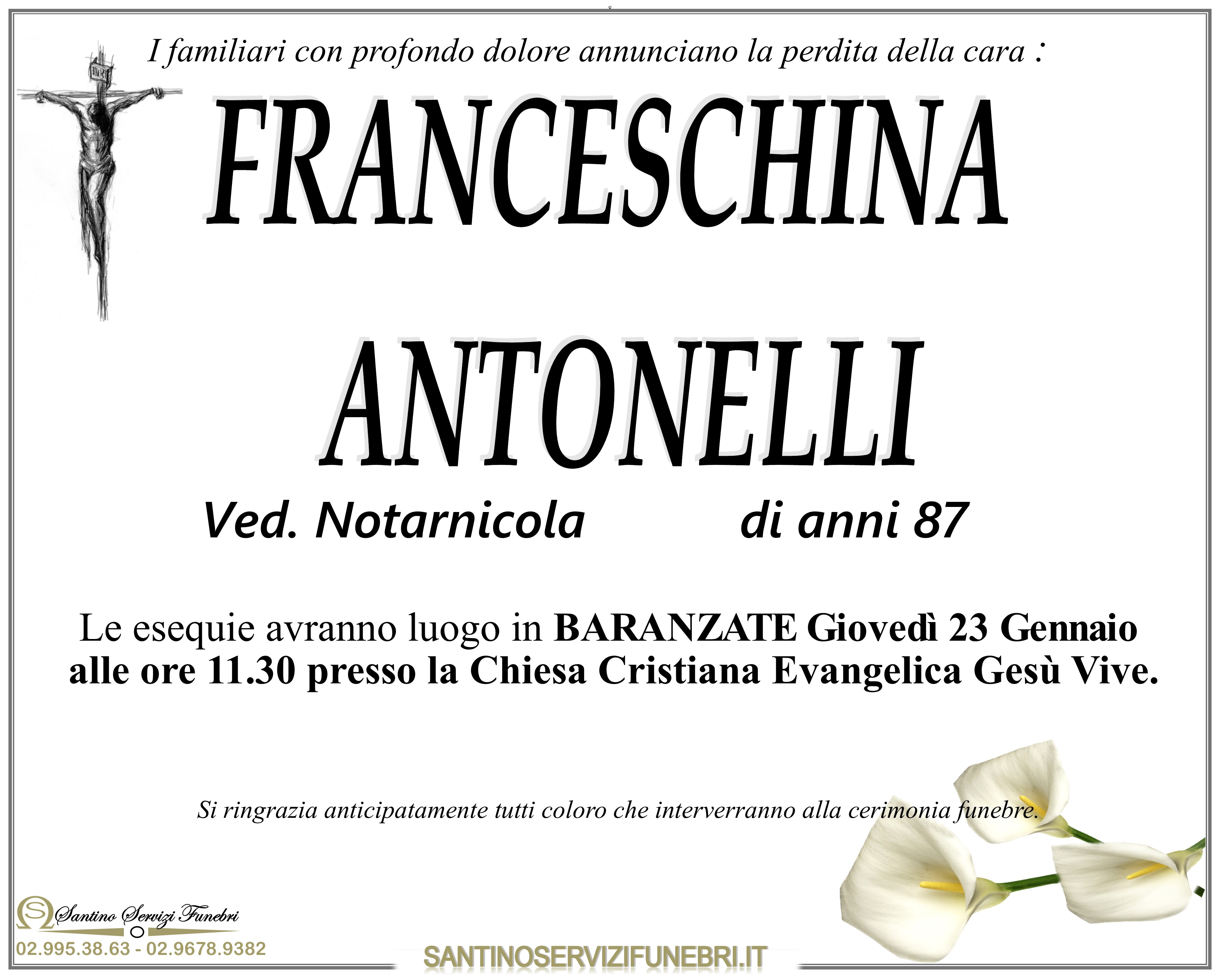 FRANCESCHINA ANTONELLI
