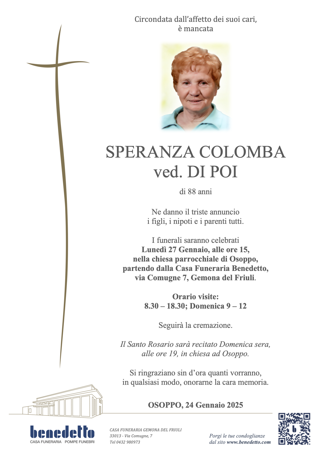 SPERANZA COLOMBA