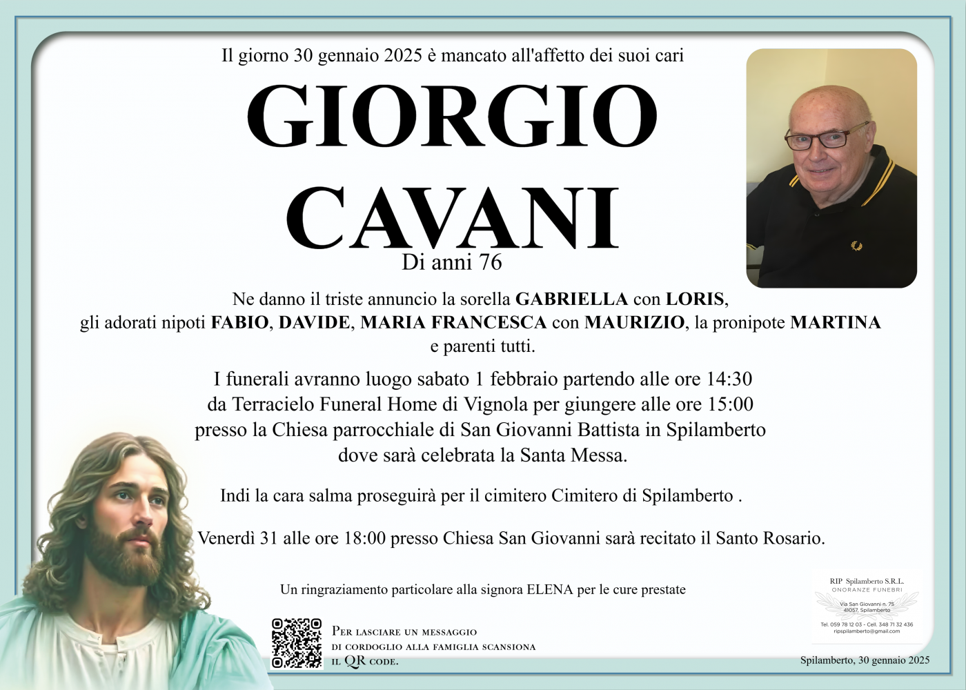 GIORGIO CAVANI