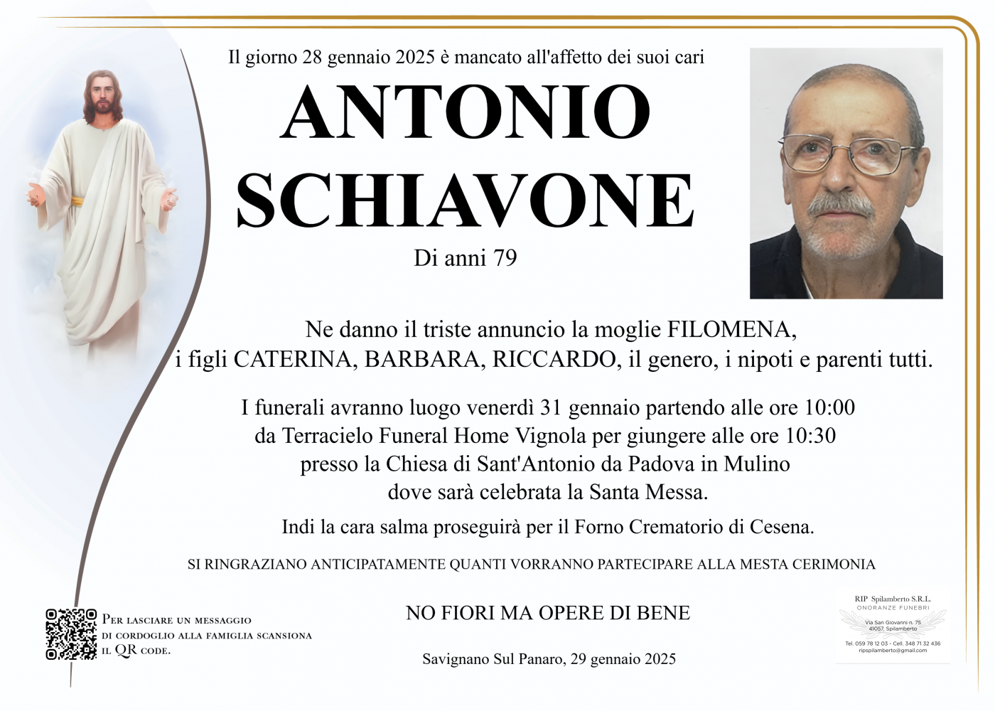 ANTONIO SCHIAVONE