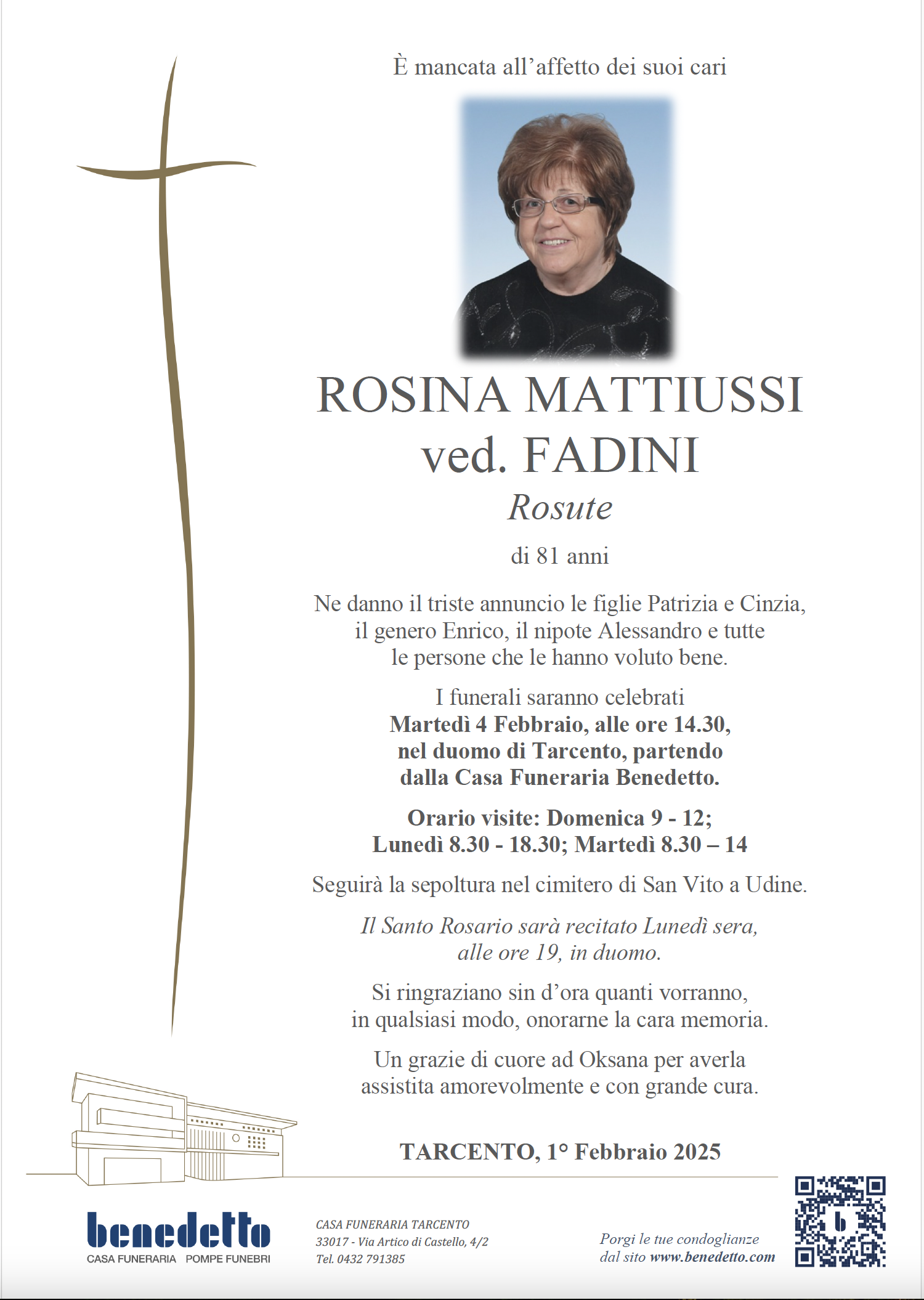 ROSINA MATTIUSSI