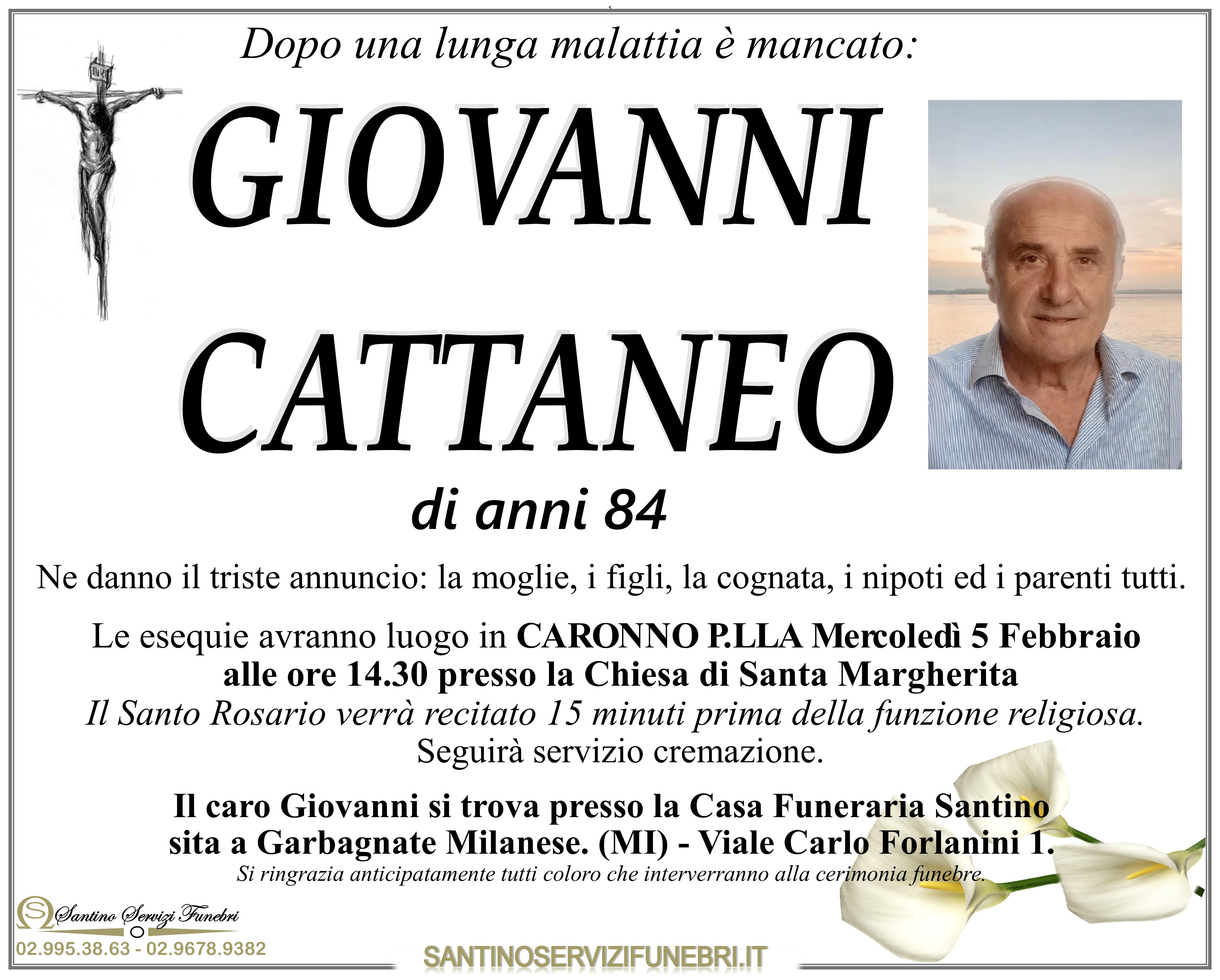 GIOVANNI CATTANEO