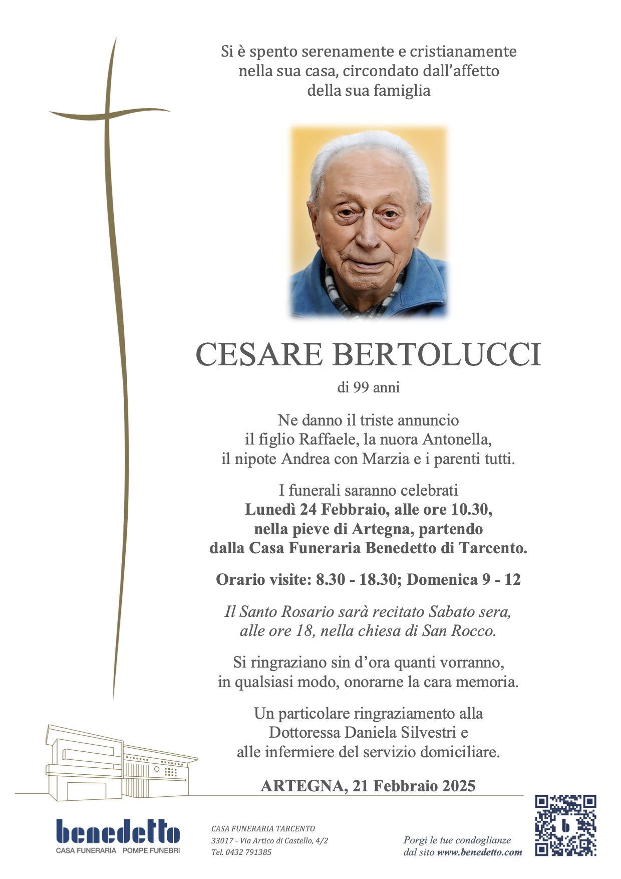 CESARE BERTOLUCCI
