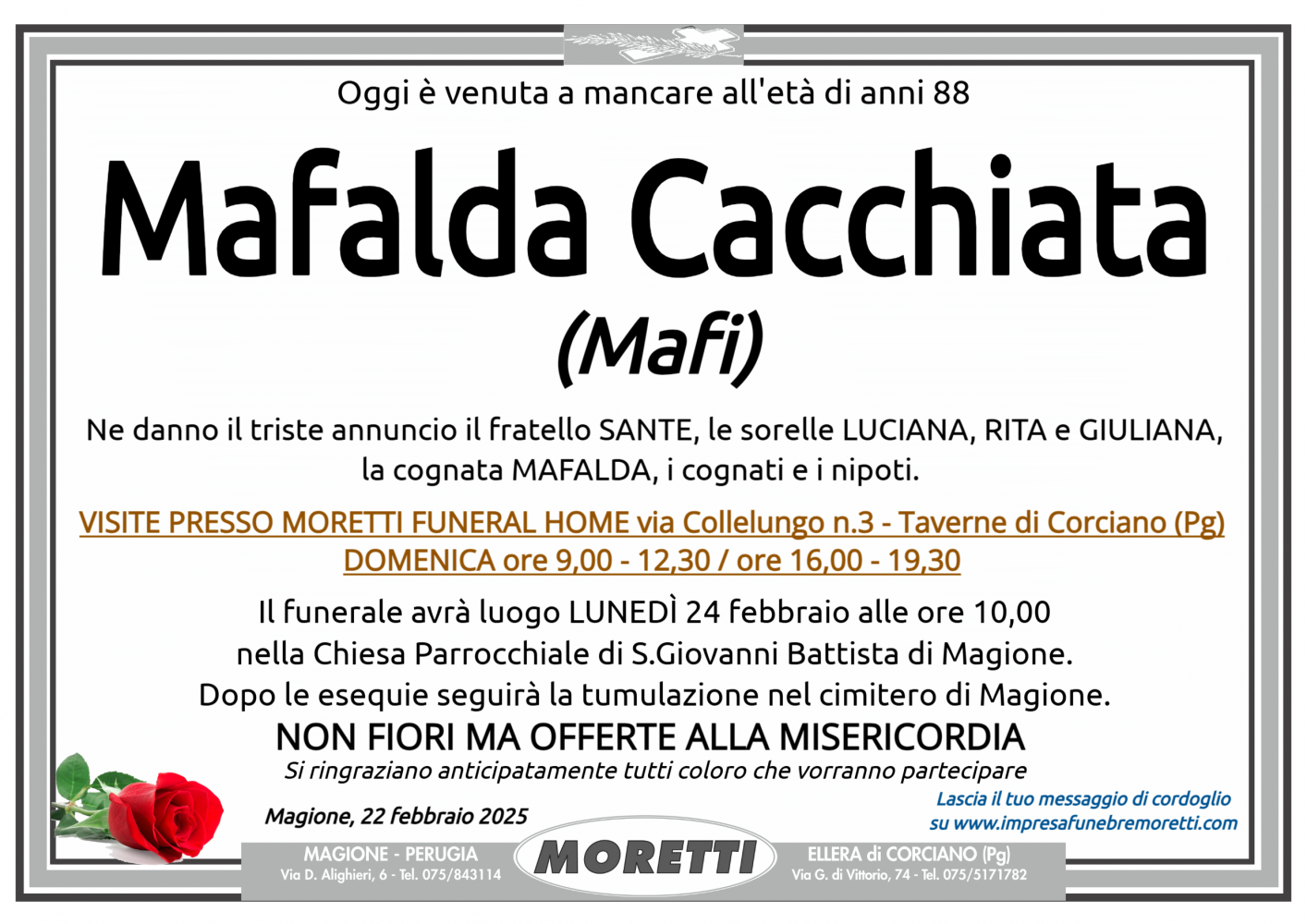 Mafalda Cacchiata