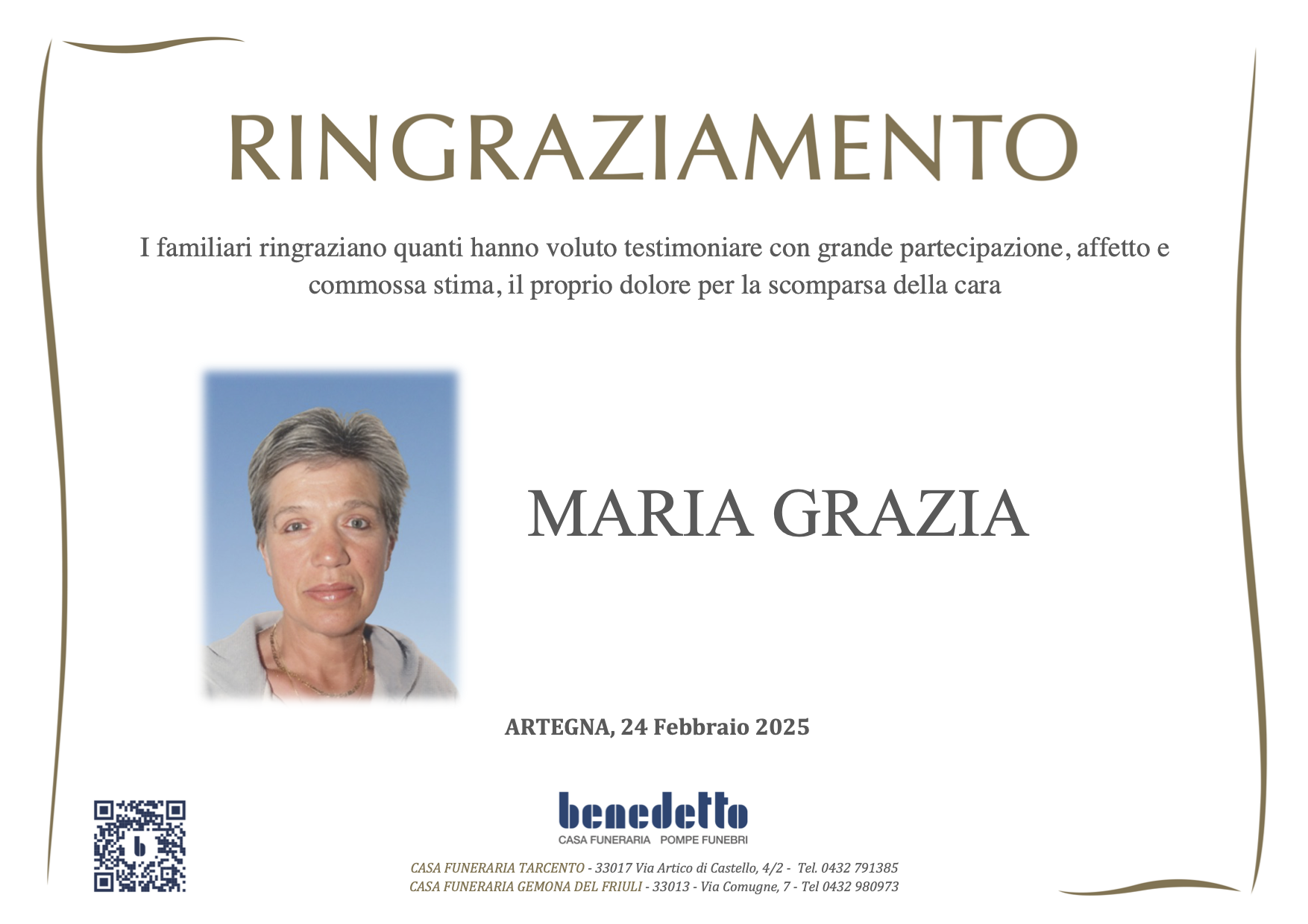 MARIA GRAZIA BUZZULINI