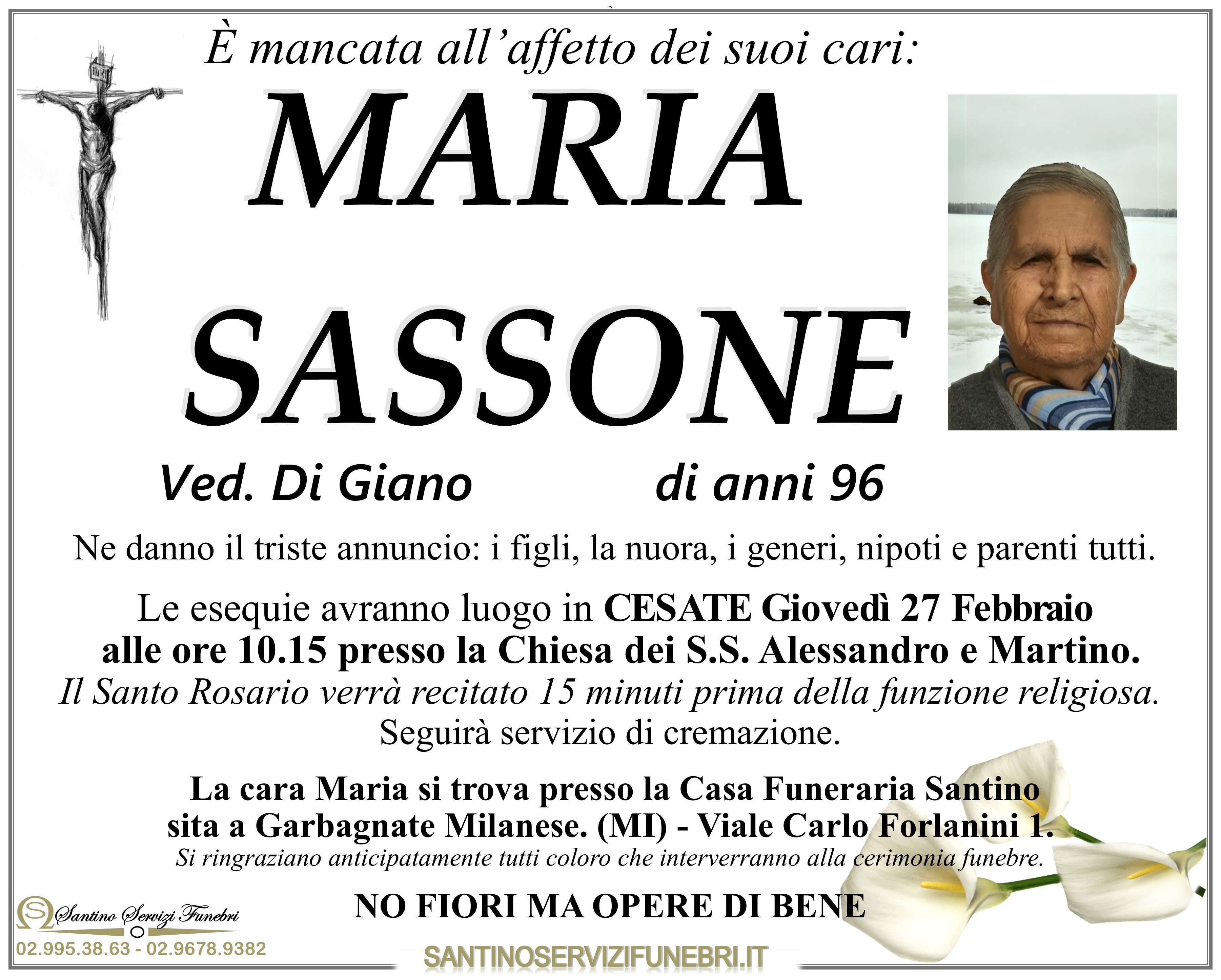 MARIA SASSONE