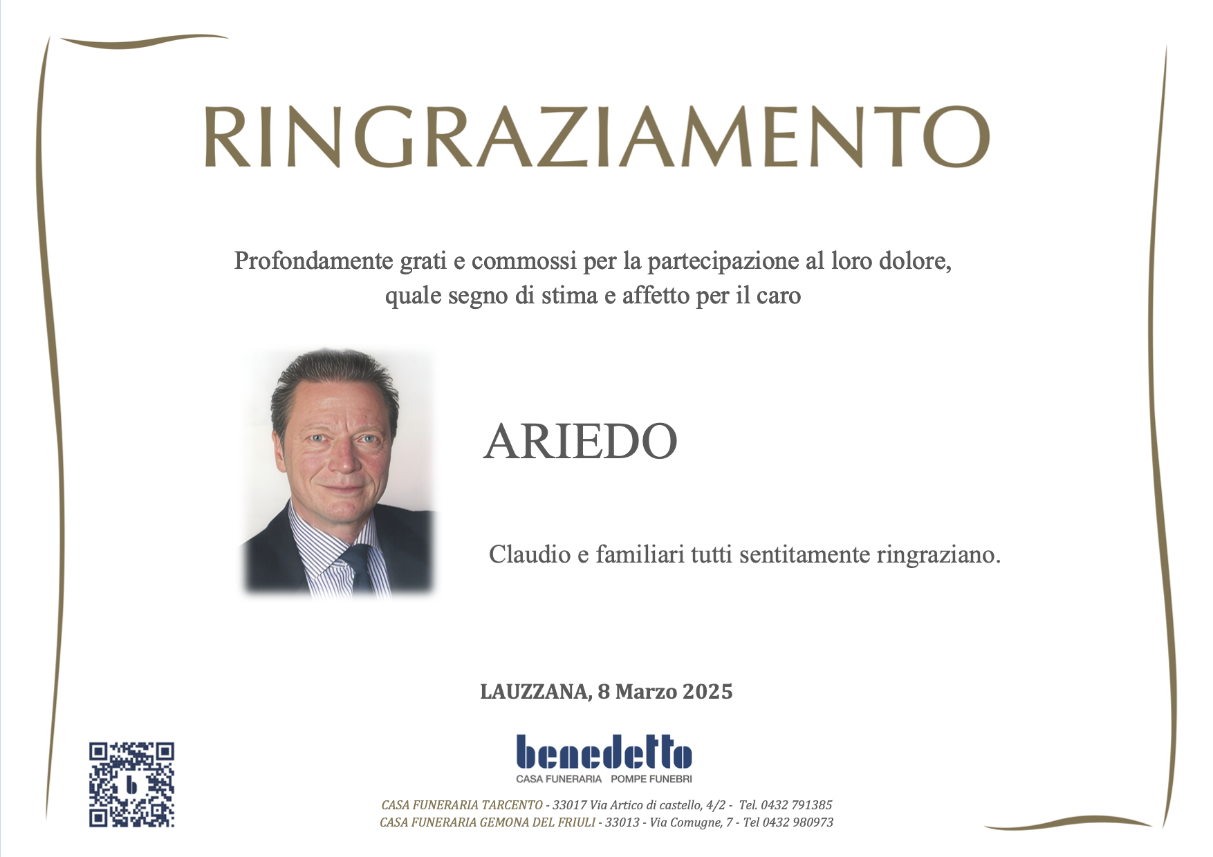 ARIEDO DURISOTTI