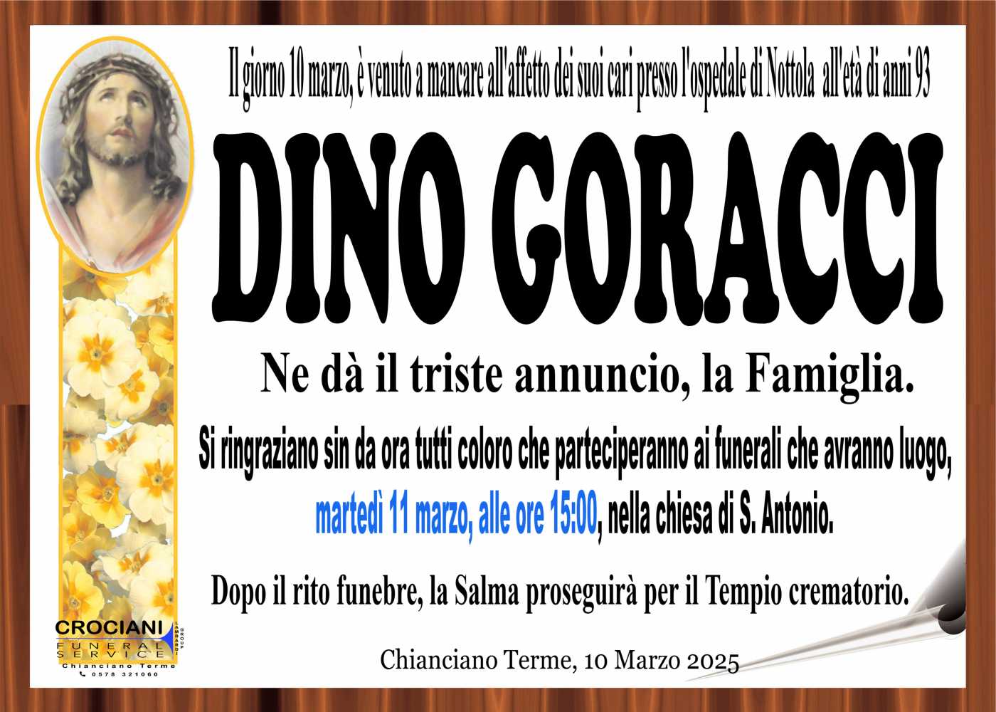 DINO GORACCI