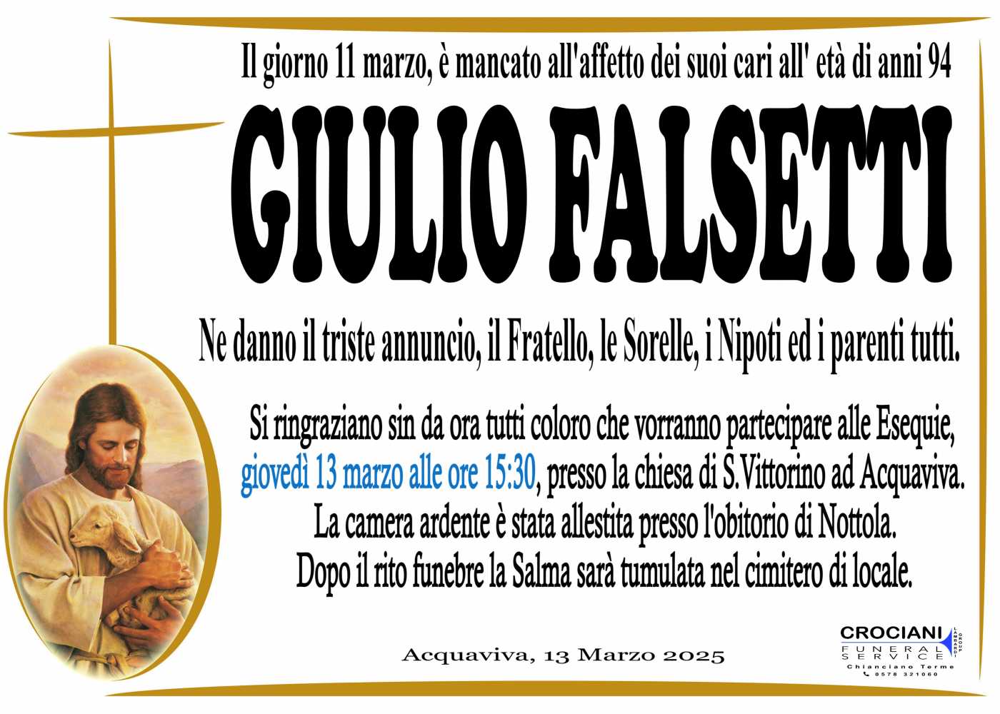 GIULIO FALSETTI