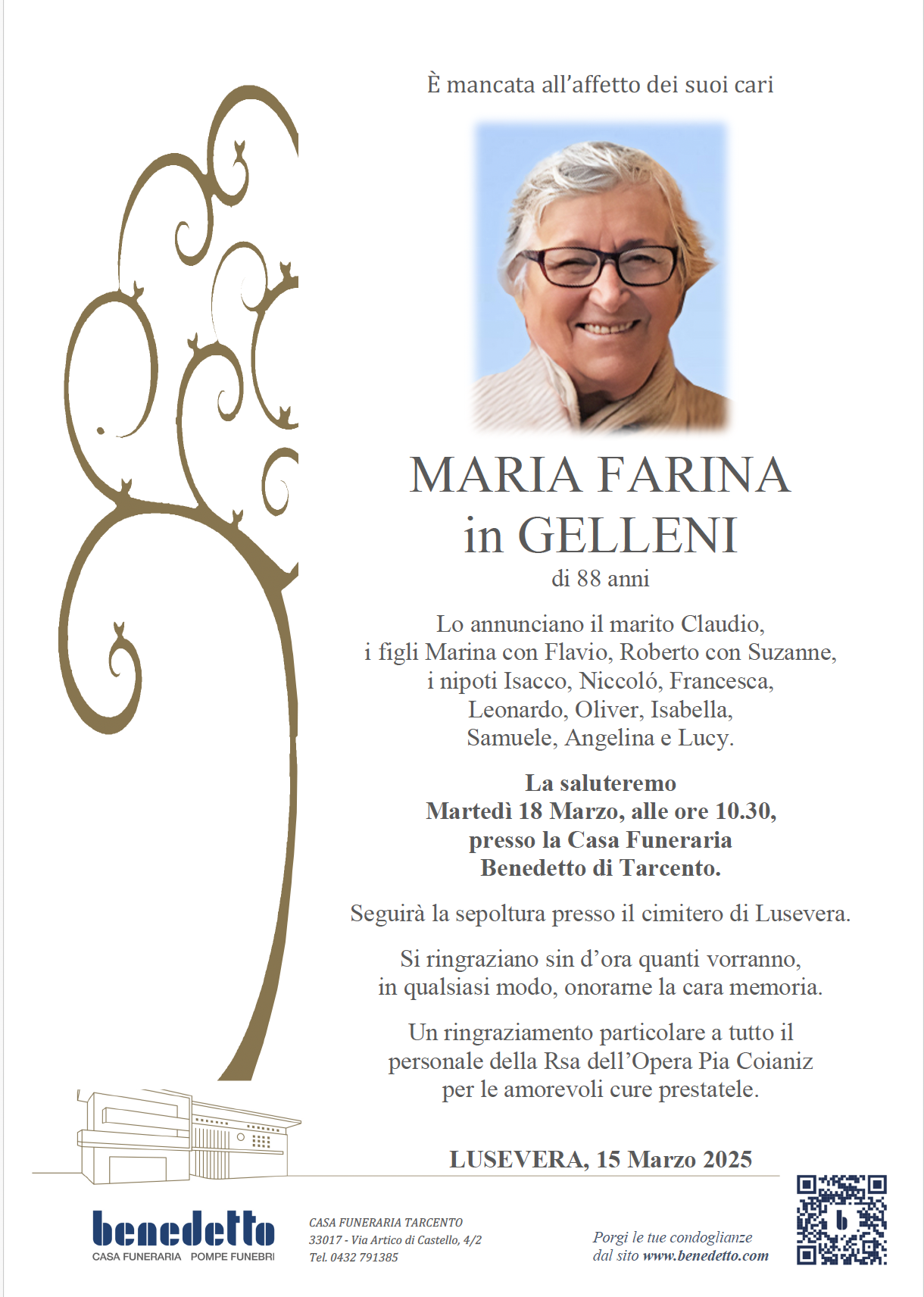 MARIA FARINA
