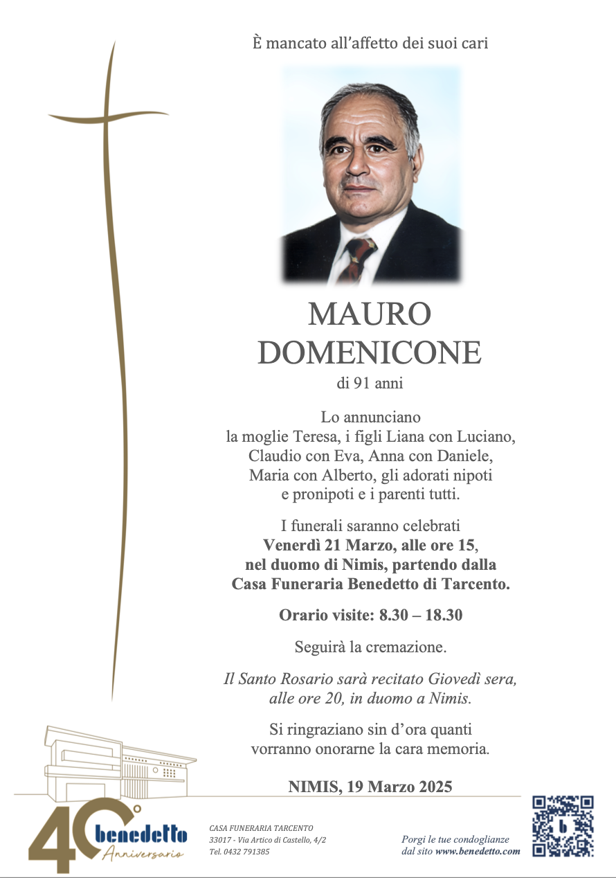 MAURO DOMENICONE