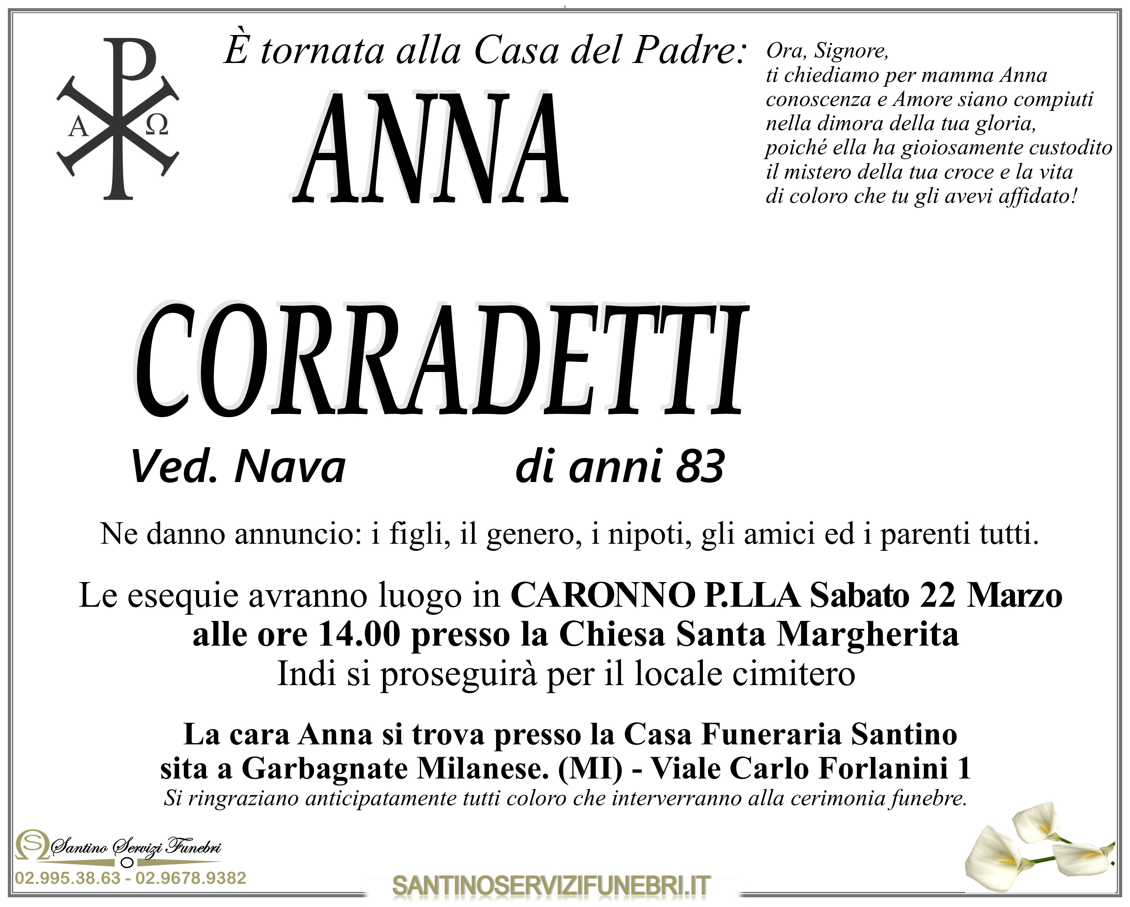 ANNA CORRADETTI