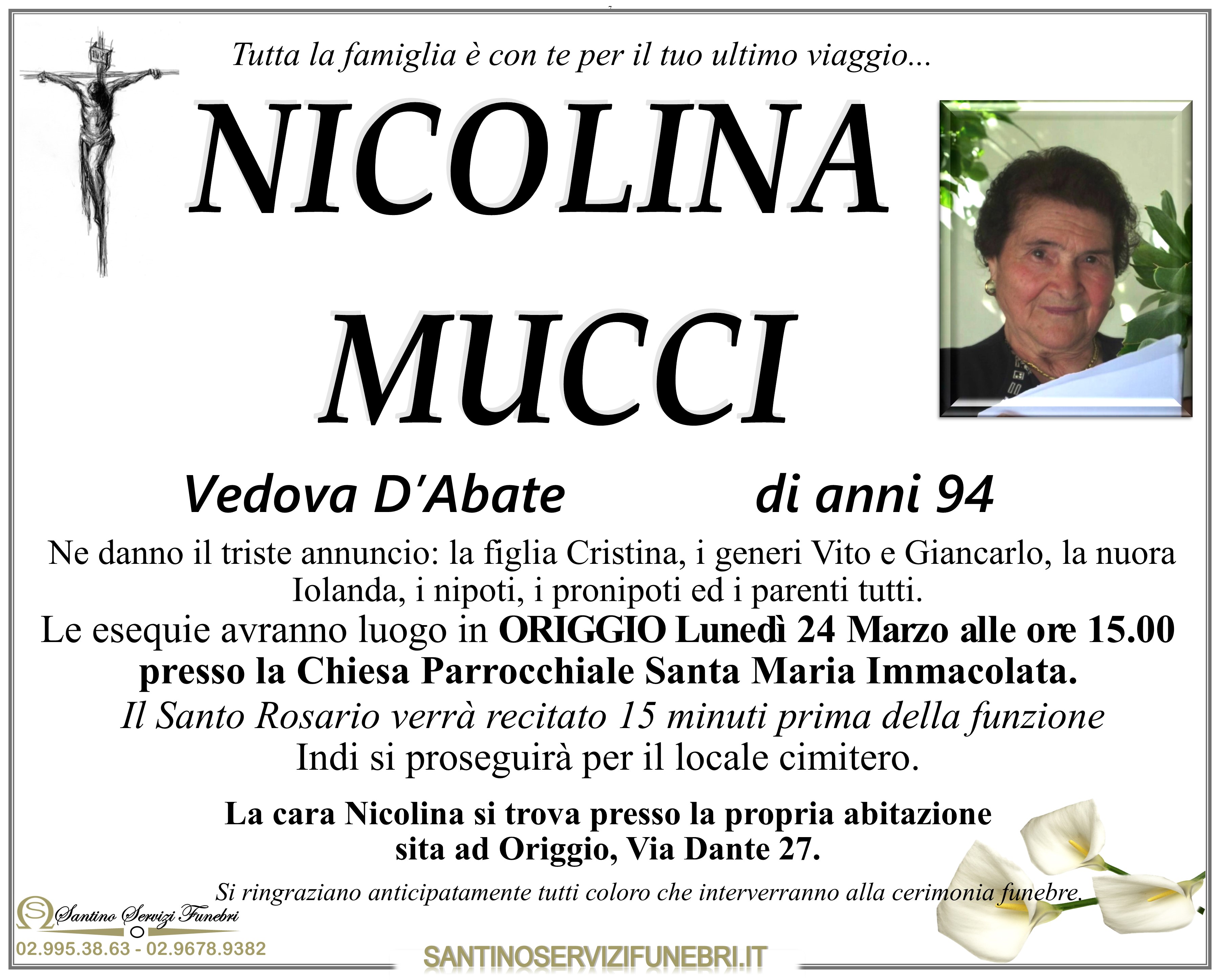 NICOLINA MUCCI