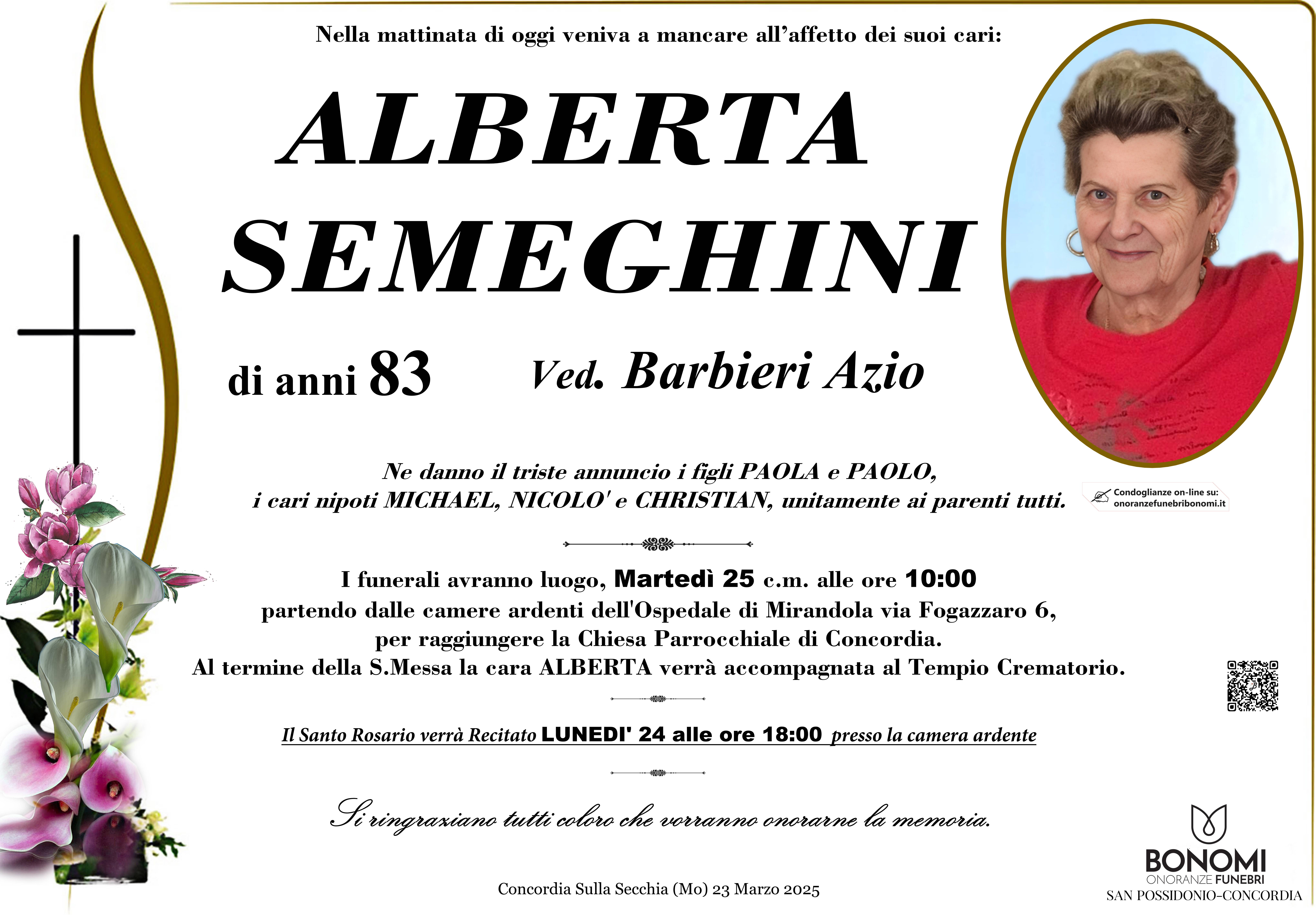ALBERTA SEMEGHINI