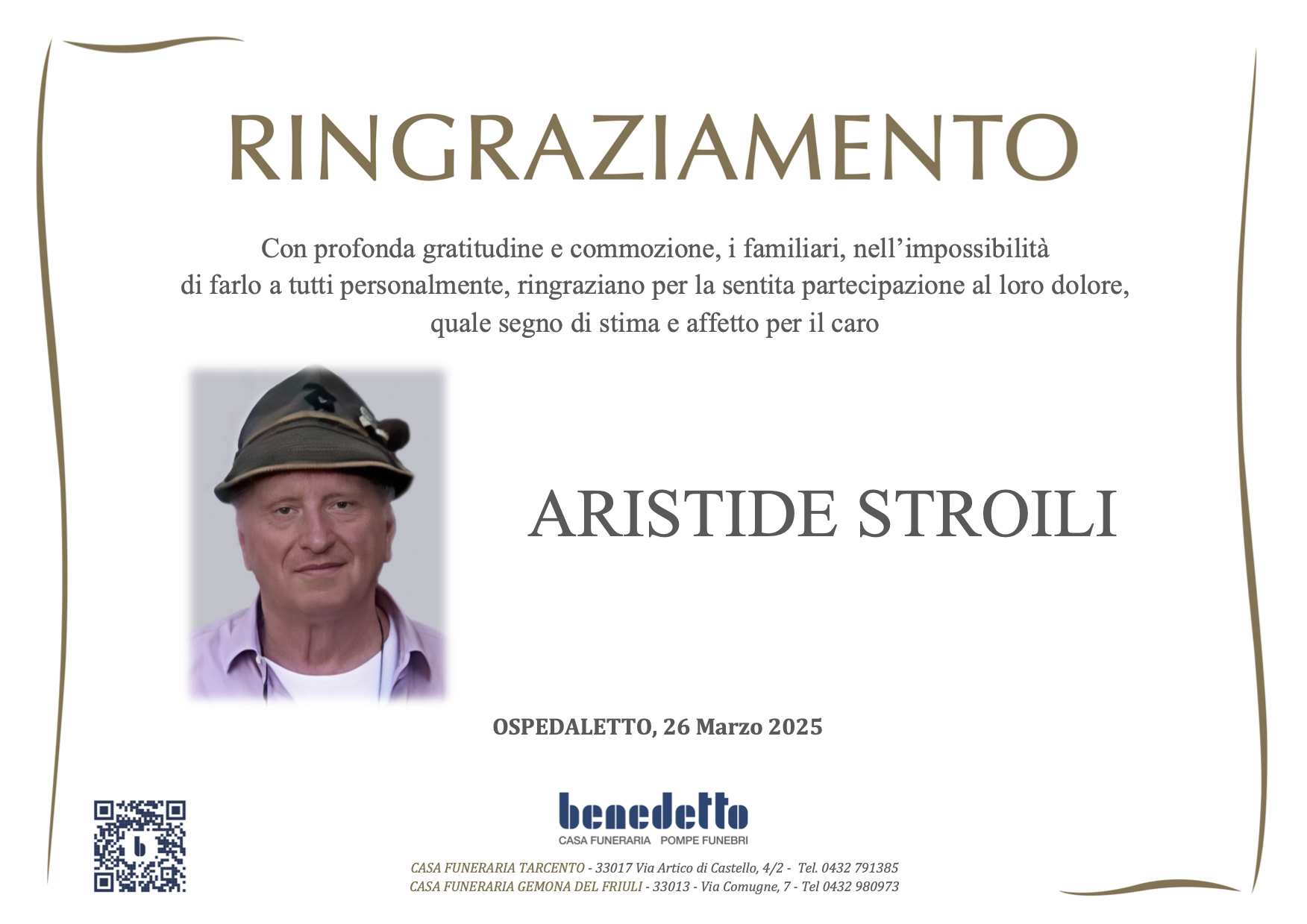 ARISTIDE STROILI