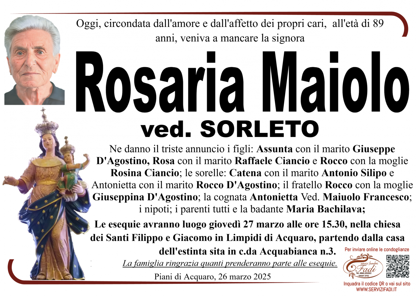 Rosaria Maiolo