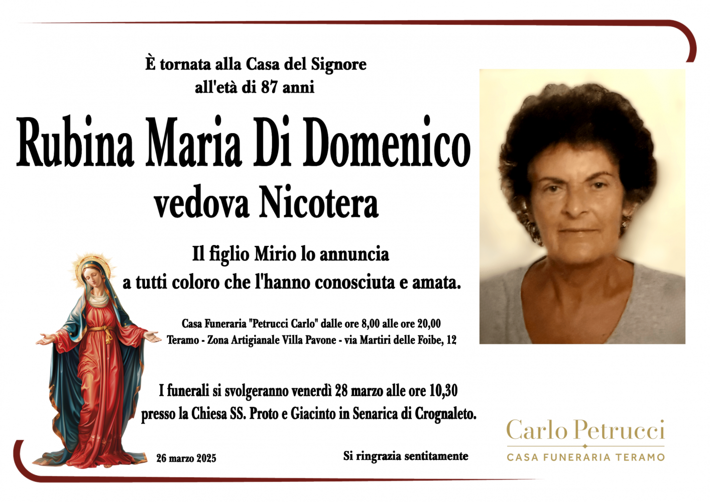 Rubina Maria Di Domenico