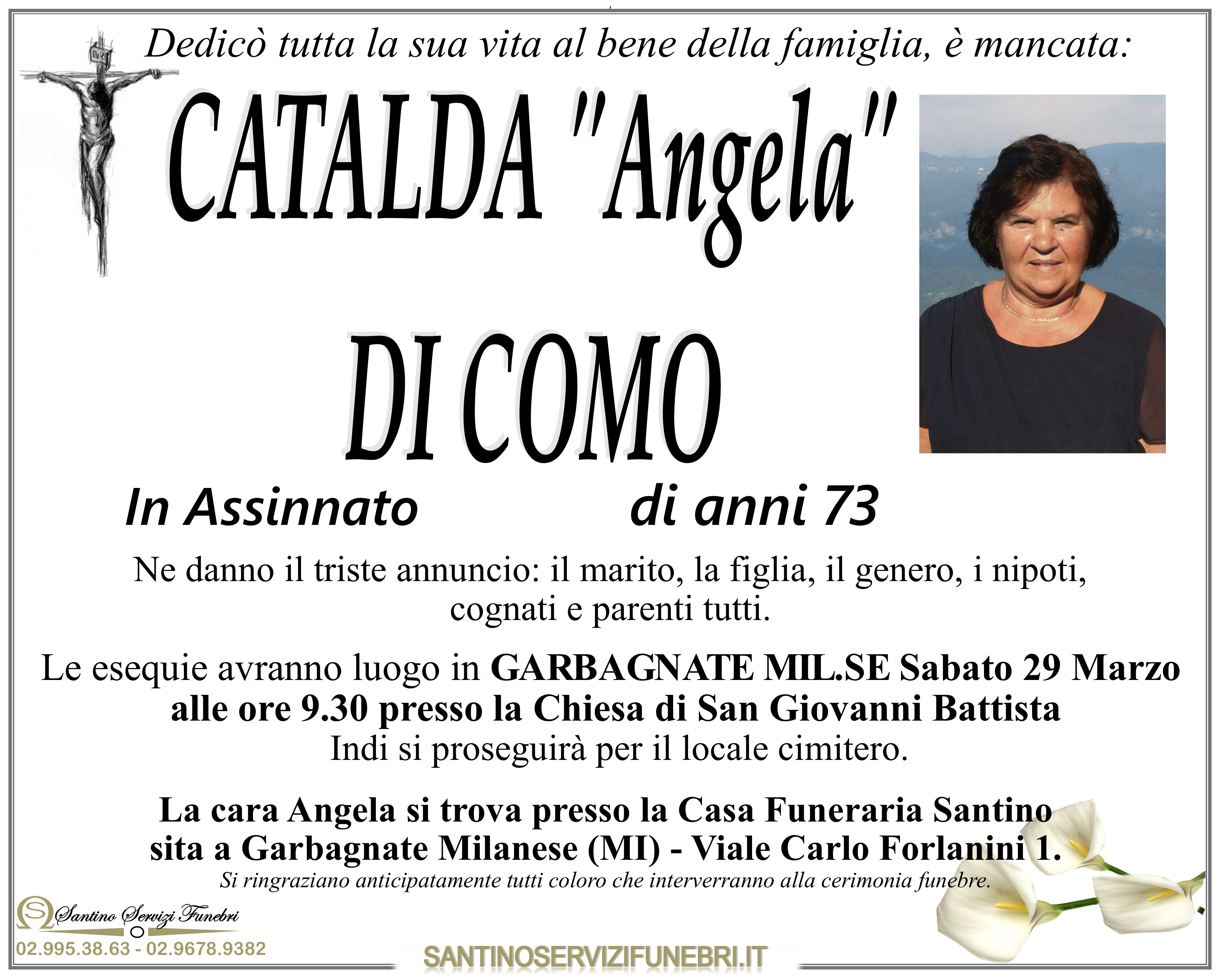 CATALDA "Angela" DI COMO