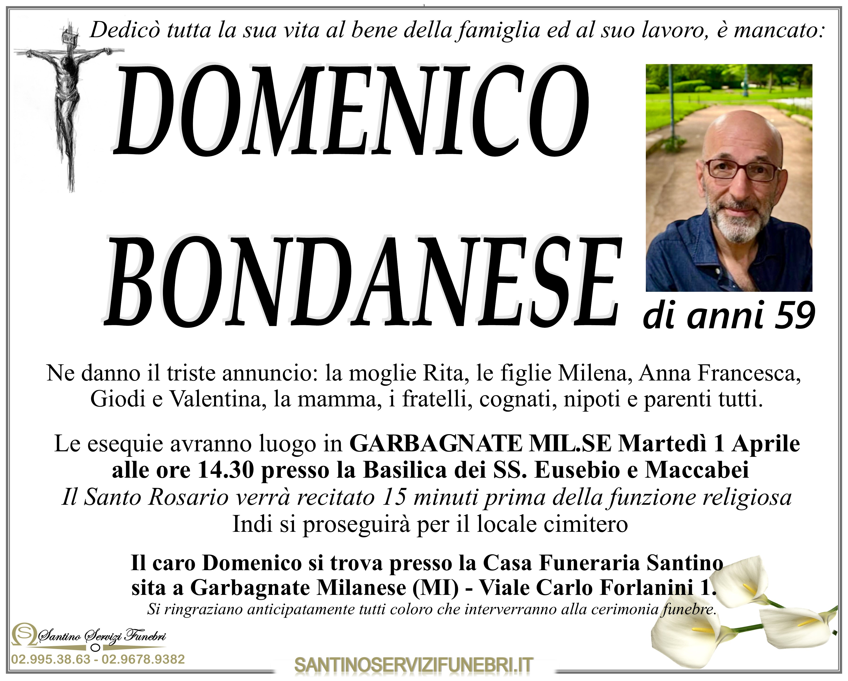 DOMENICO BONDANESE