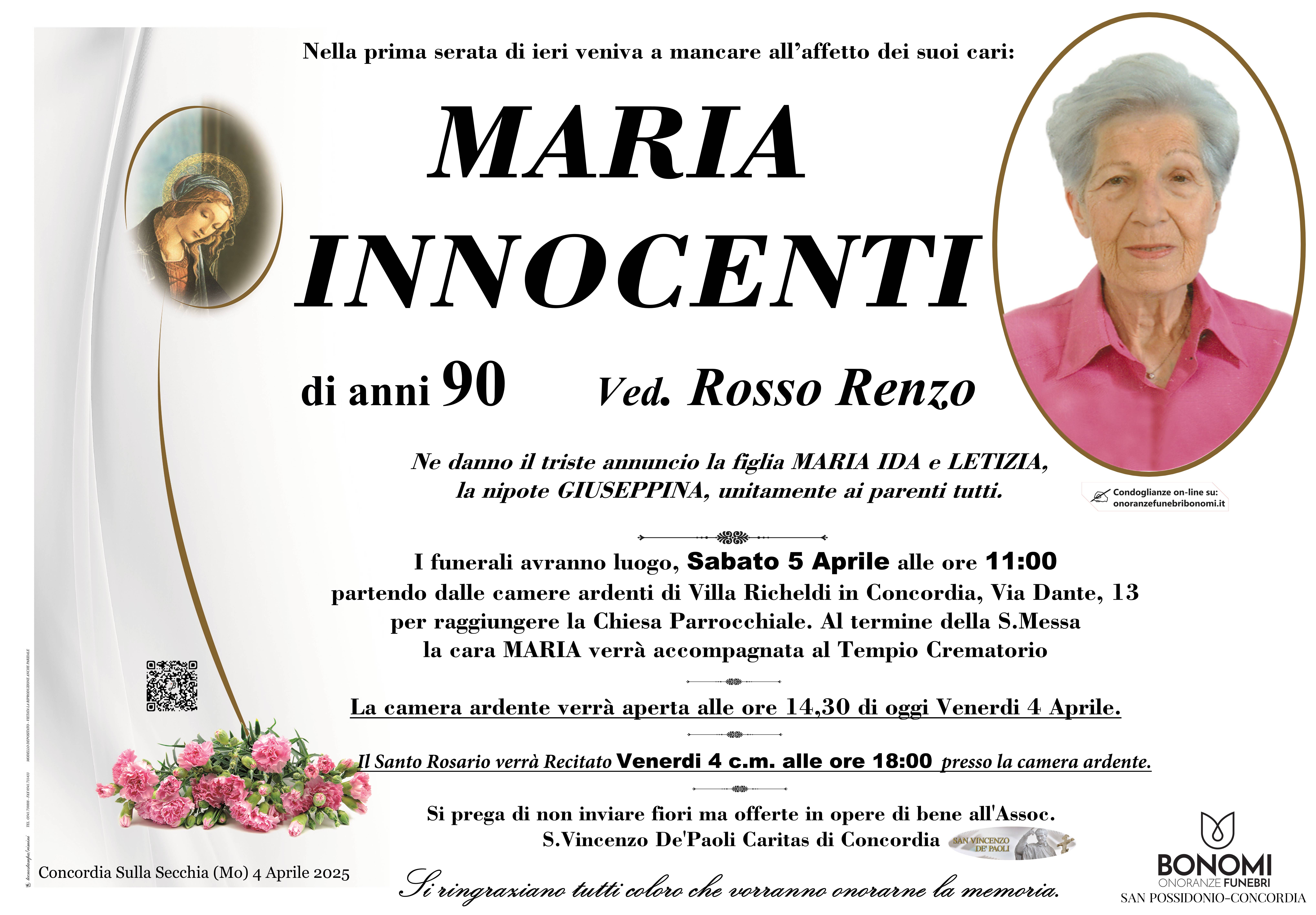 MARIA INNOCENTI
