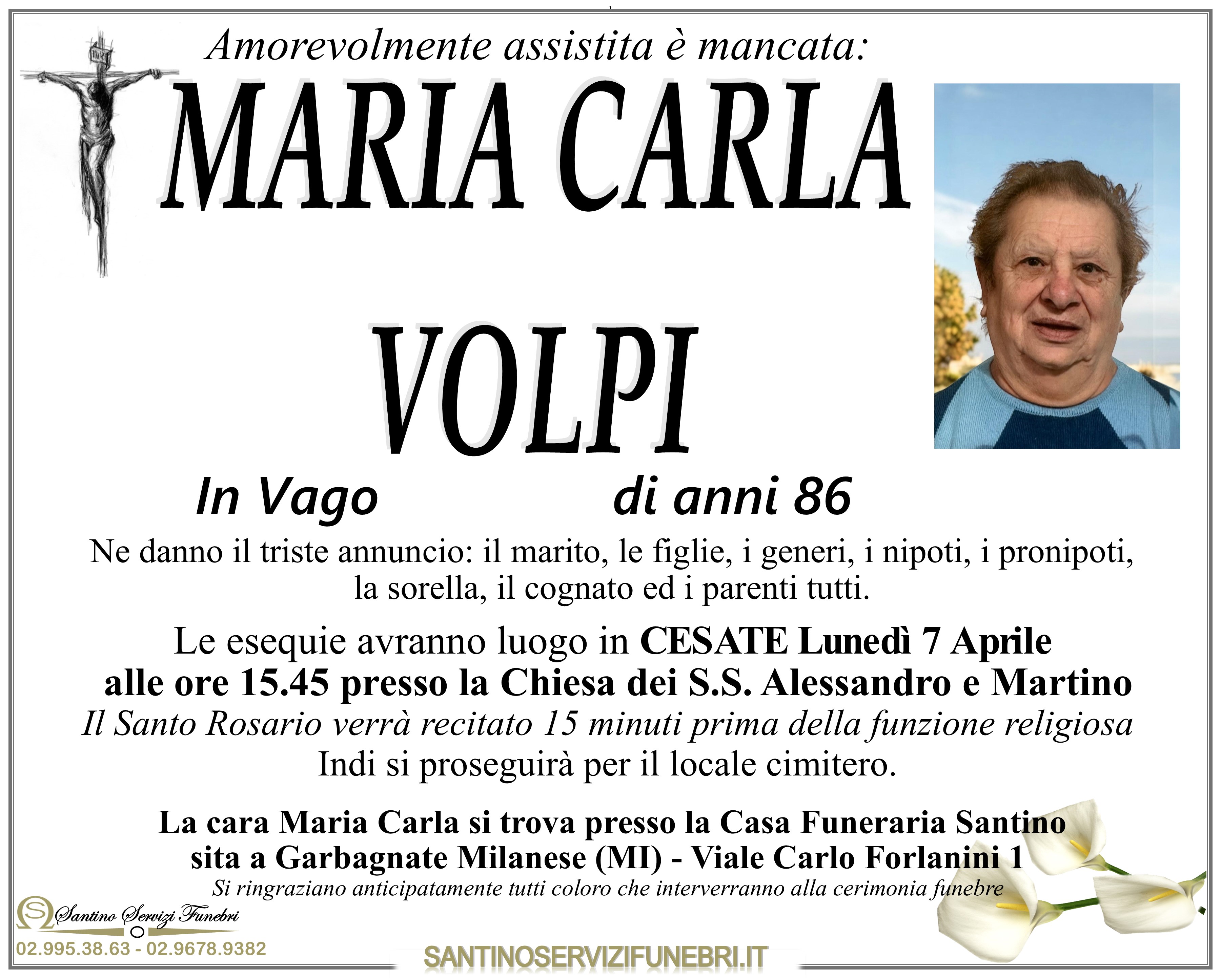 MARIA CARLA VOLPI
