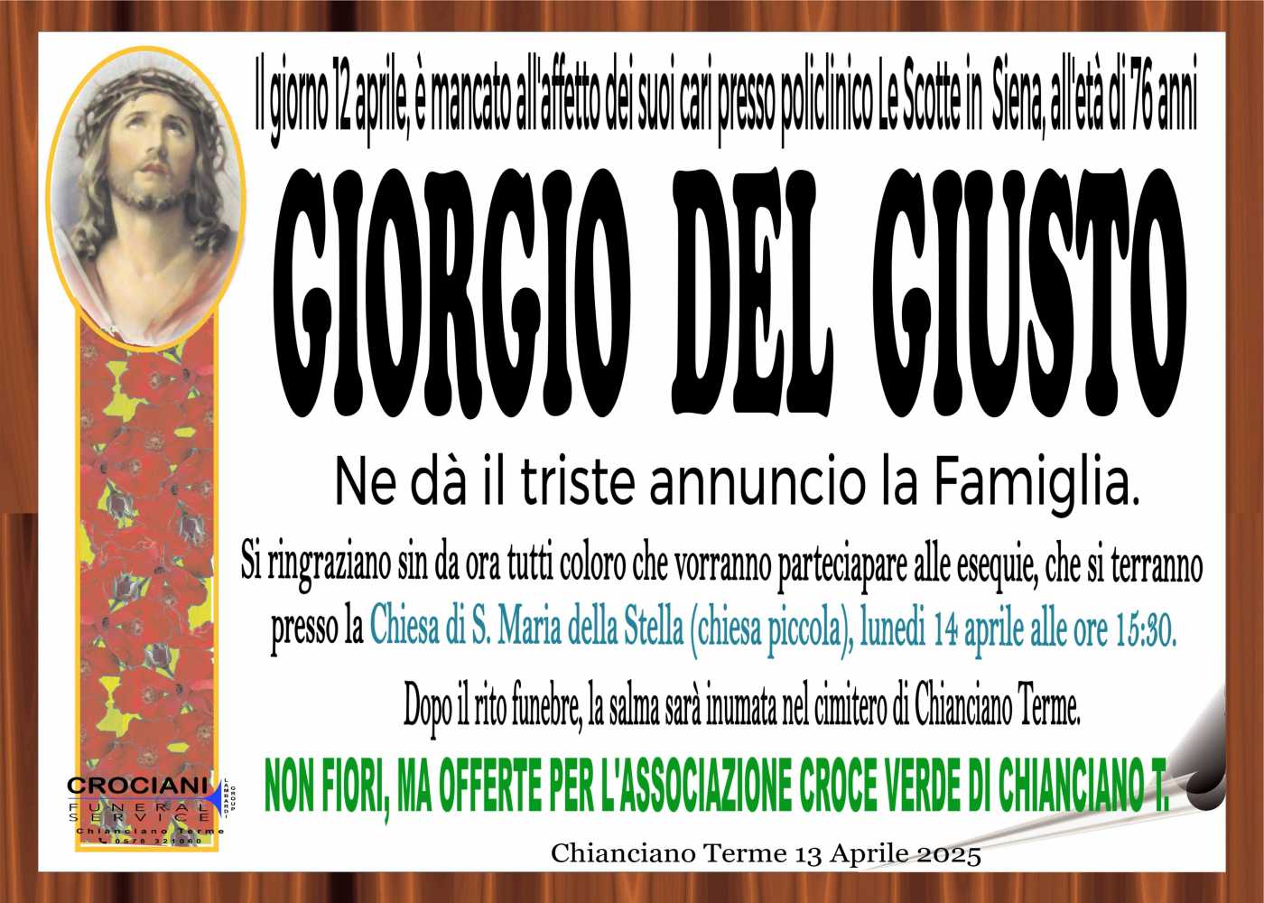 GIORGIO DEL GIUSTO