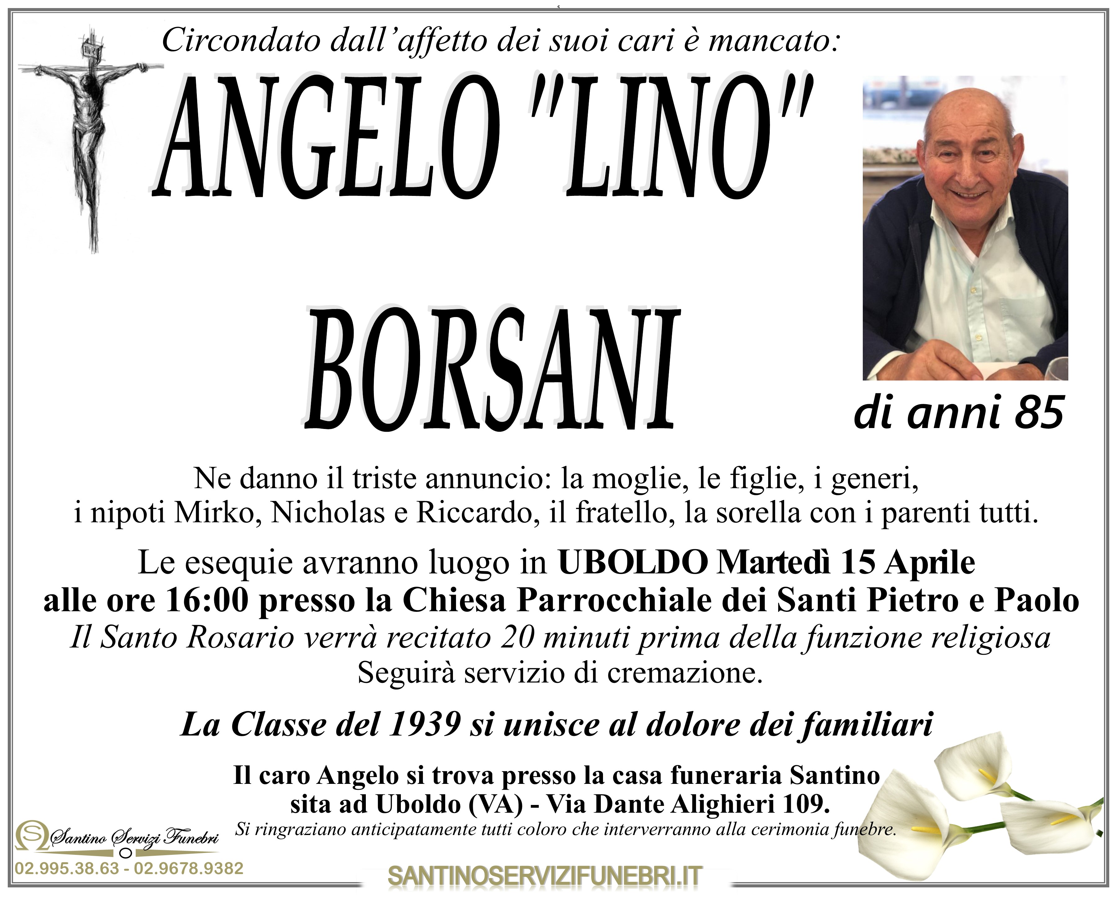 ANGELO "LINO" BORSANI
