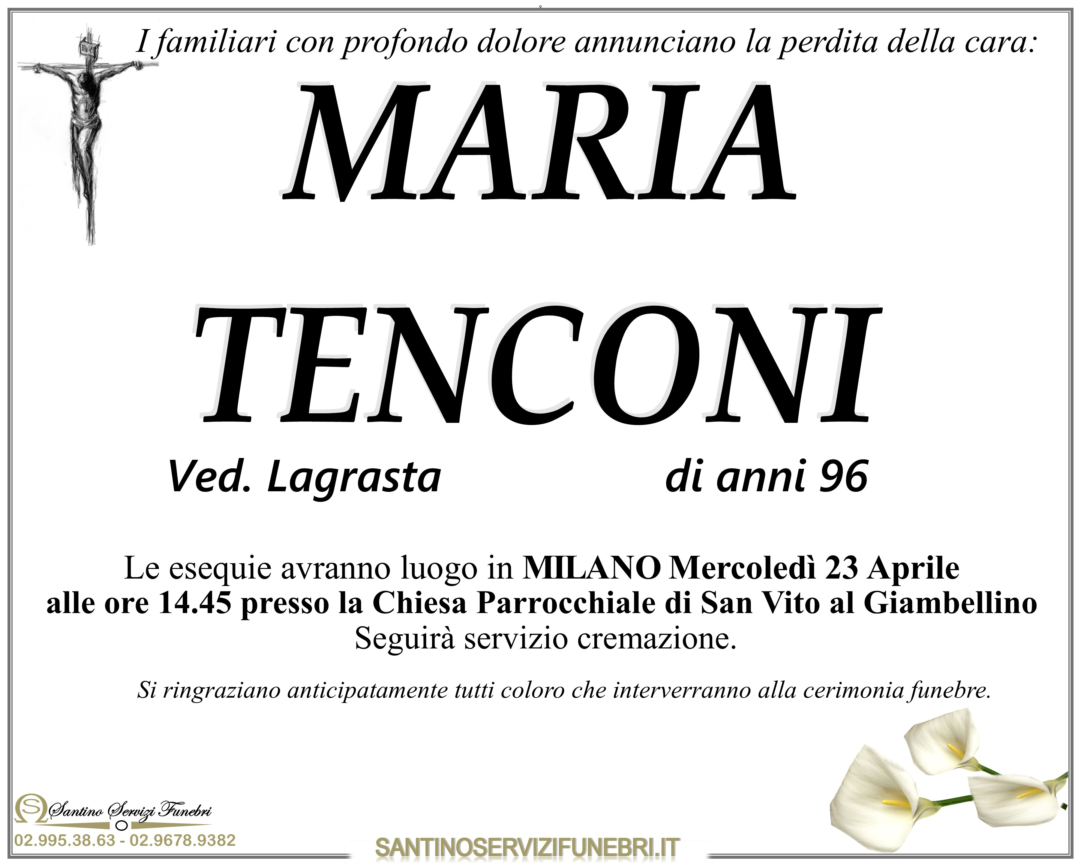 MARIA TENCONI