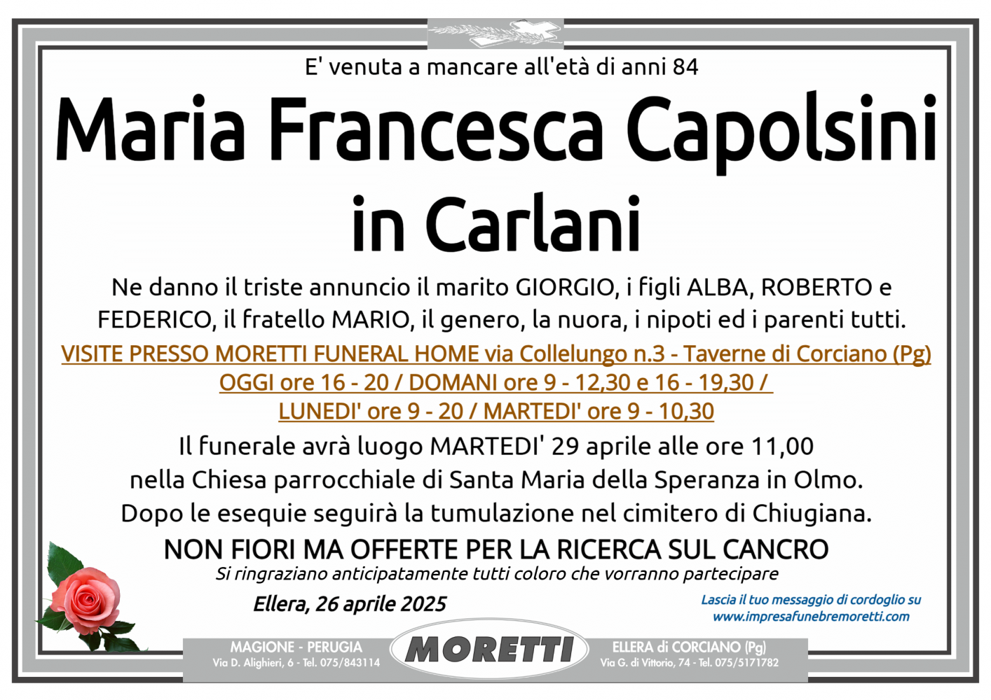 Maria Francesca Capolsini