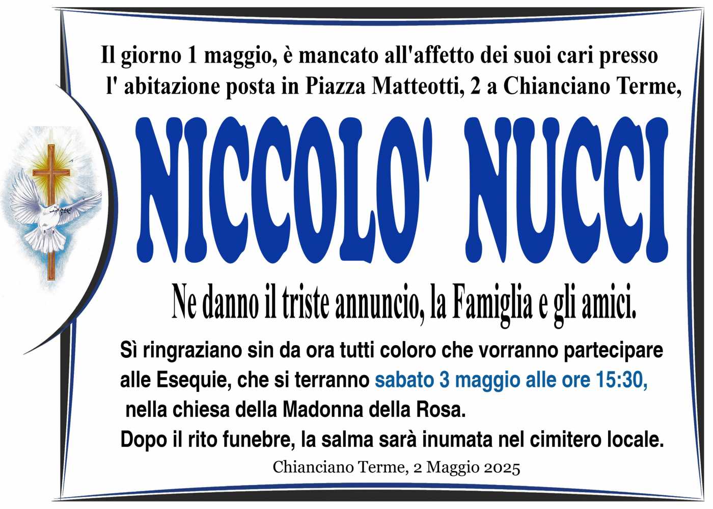 NICCOLO' NUCCI