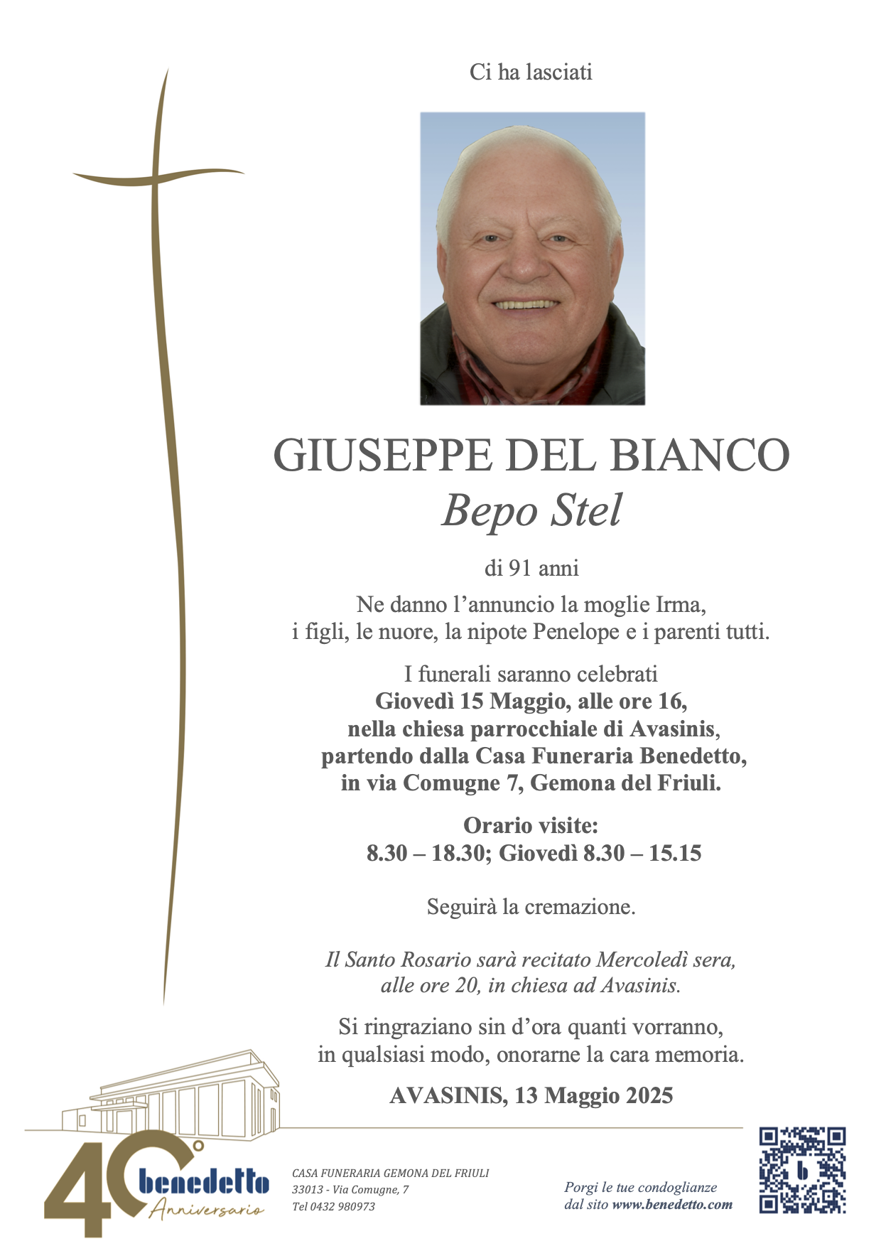GIUSEPPE DEL BIANCO