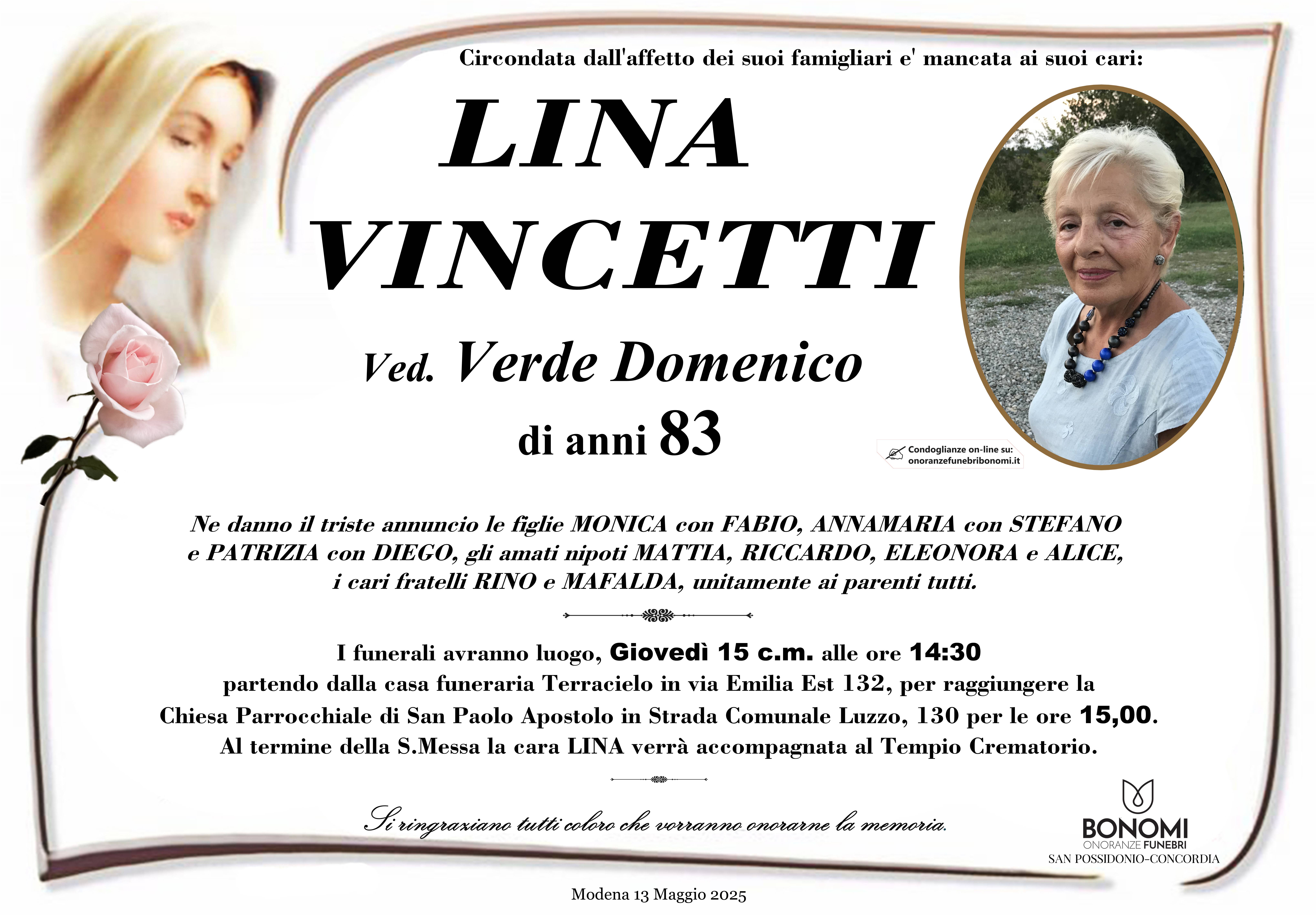 LINA VINCETTI