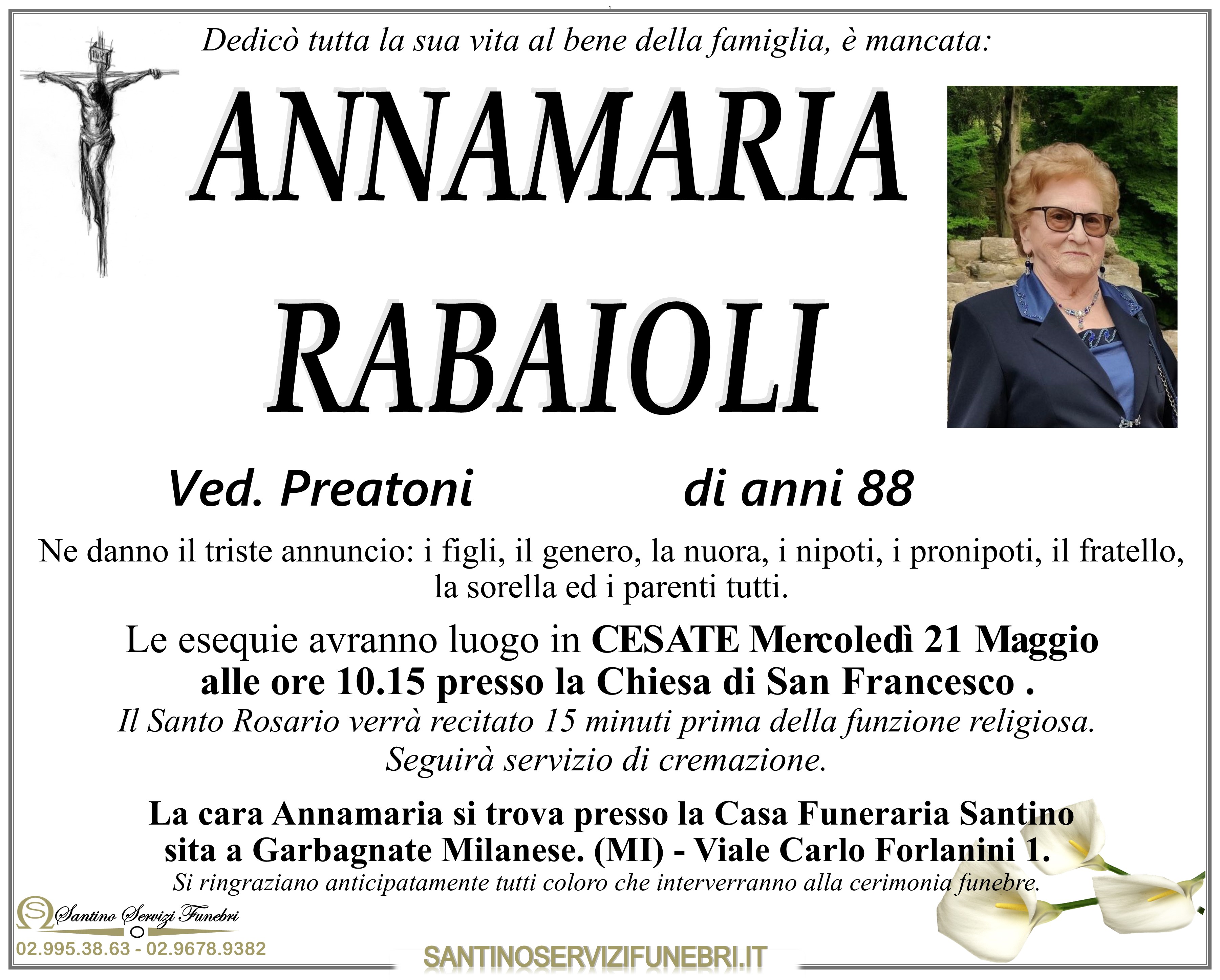 ANNAMARIA RABAIOLI
