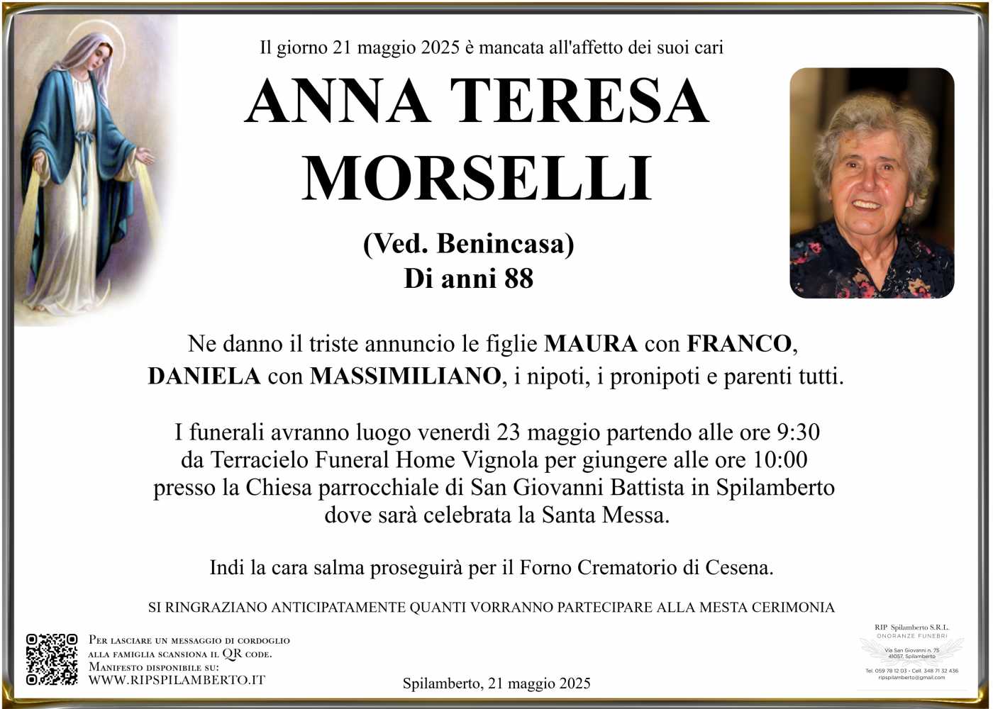 ANNA TERESA MORSELLI
