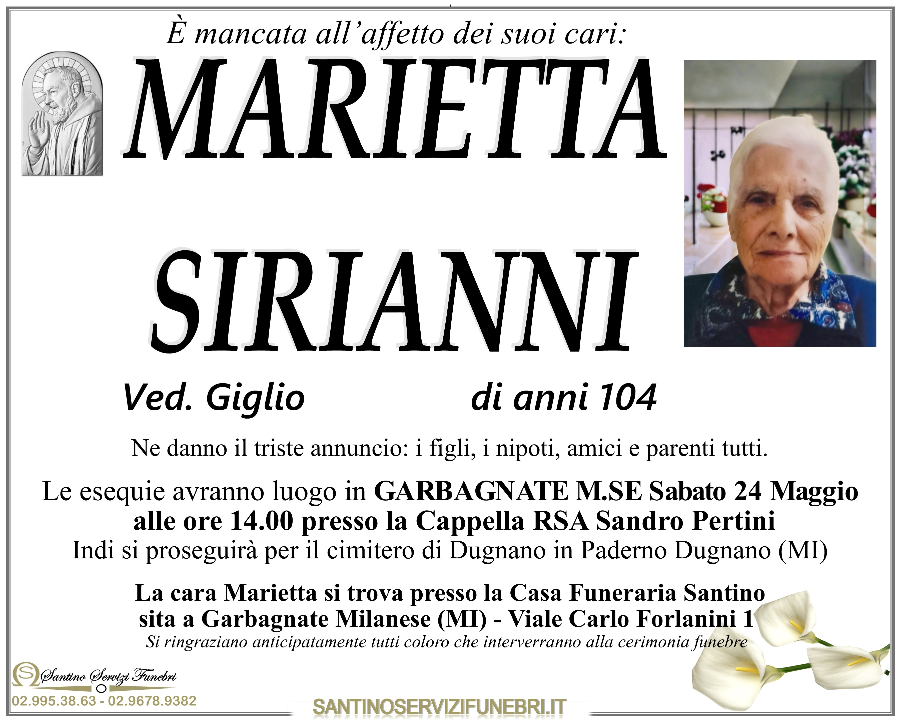 SIRIANNI MARIETTA