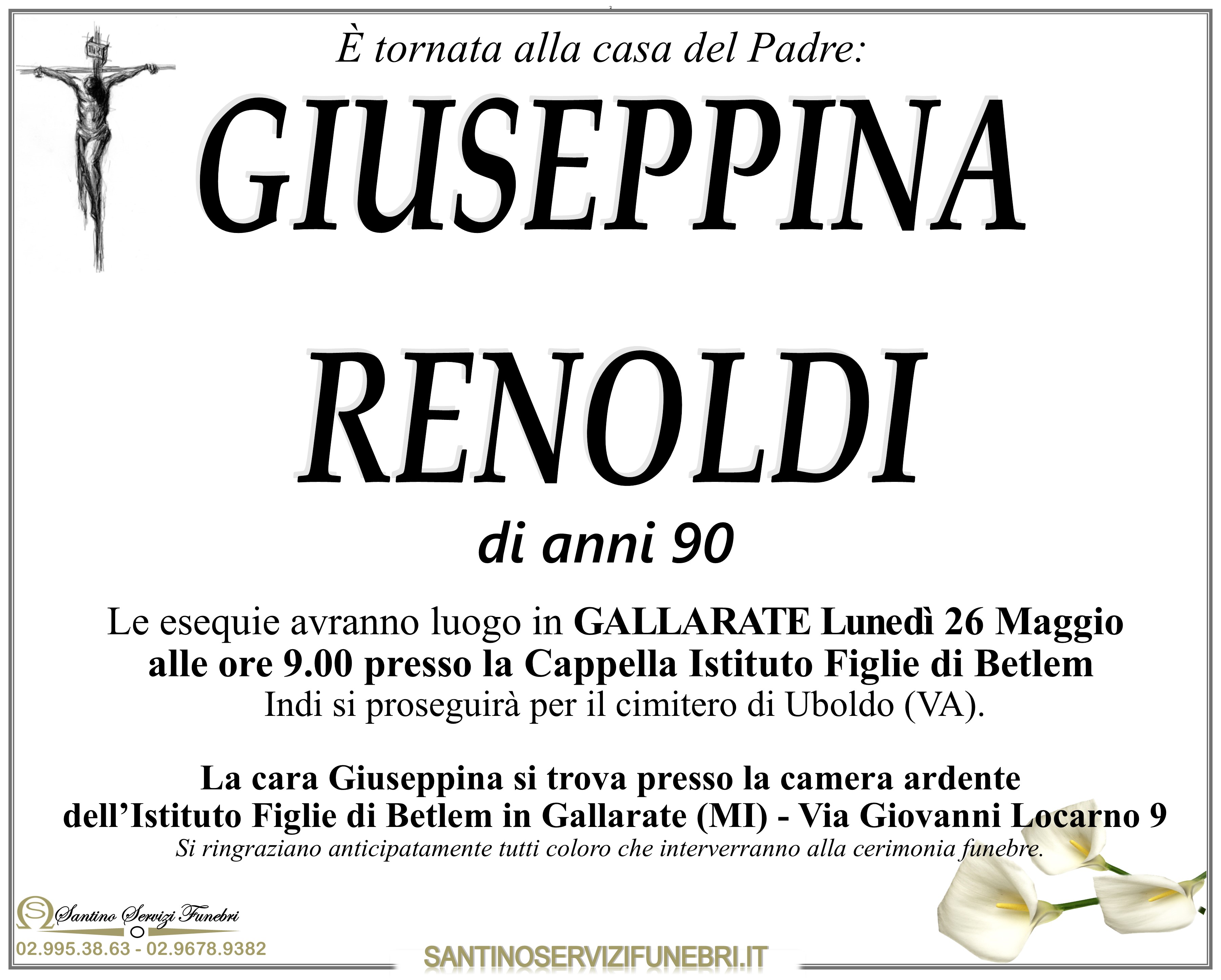 GIUSEPPINA RENOLDI