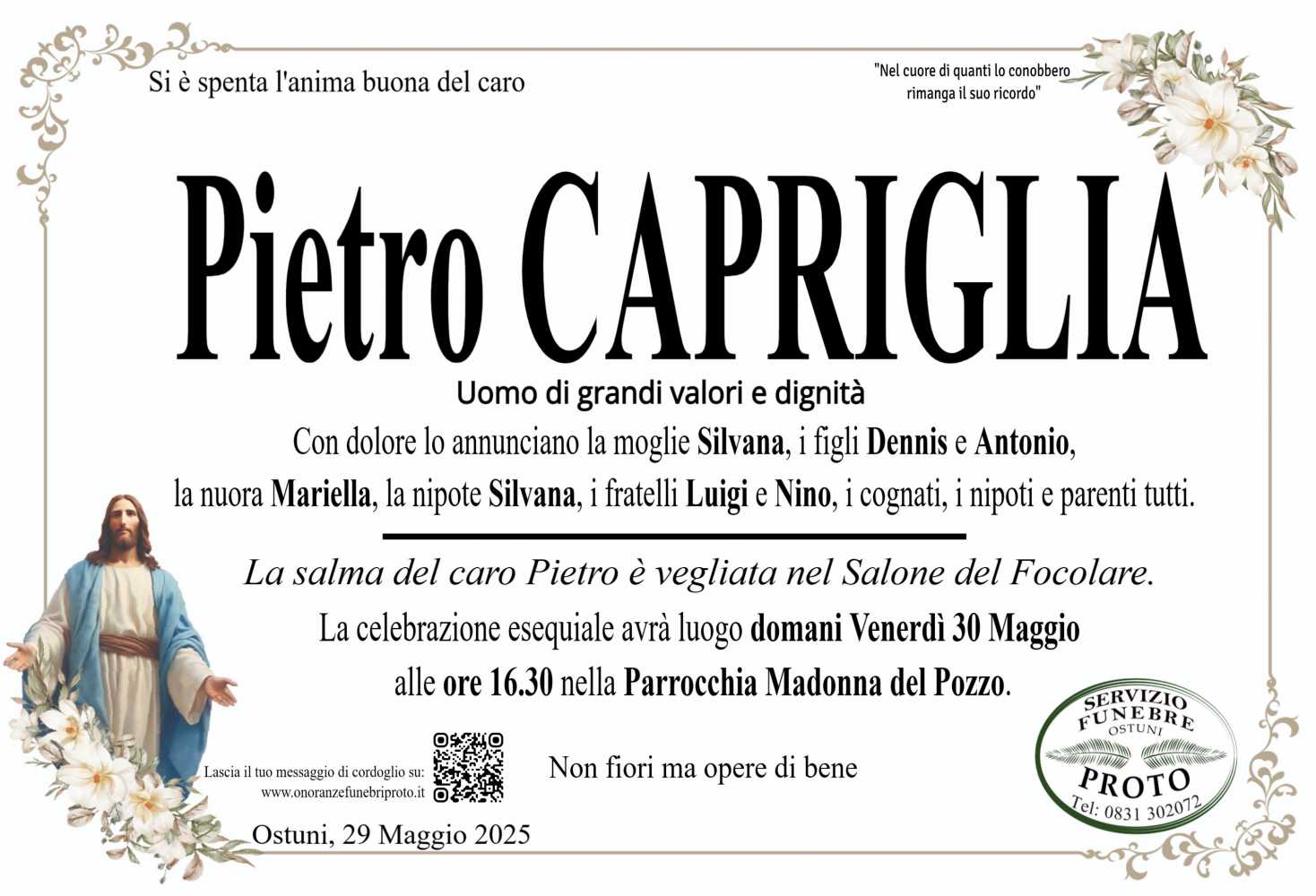 PIETRO CAPRIGLIA