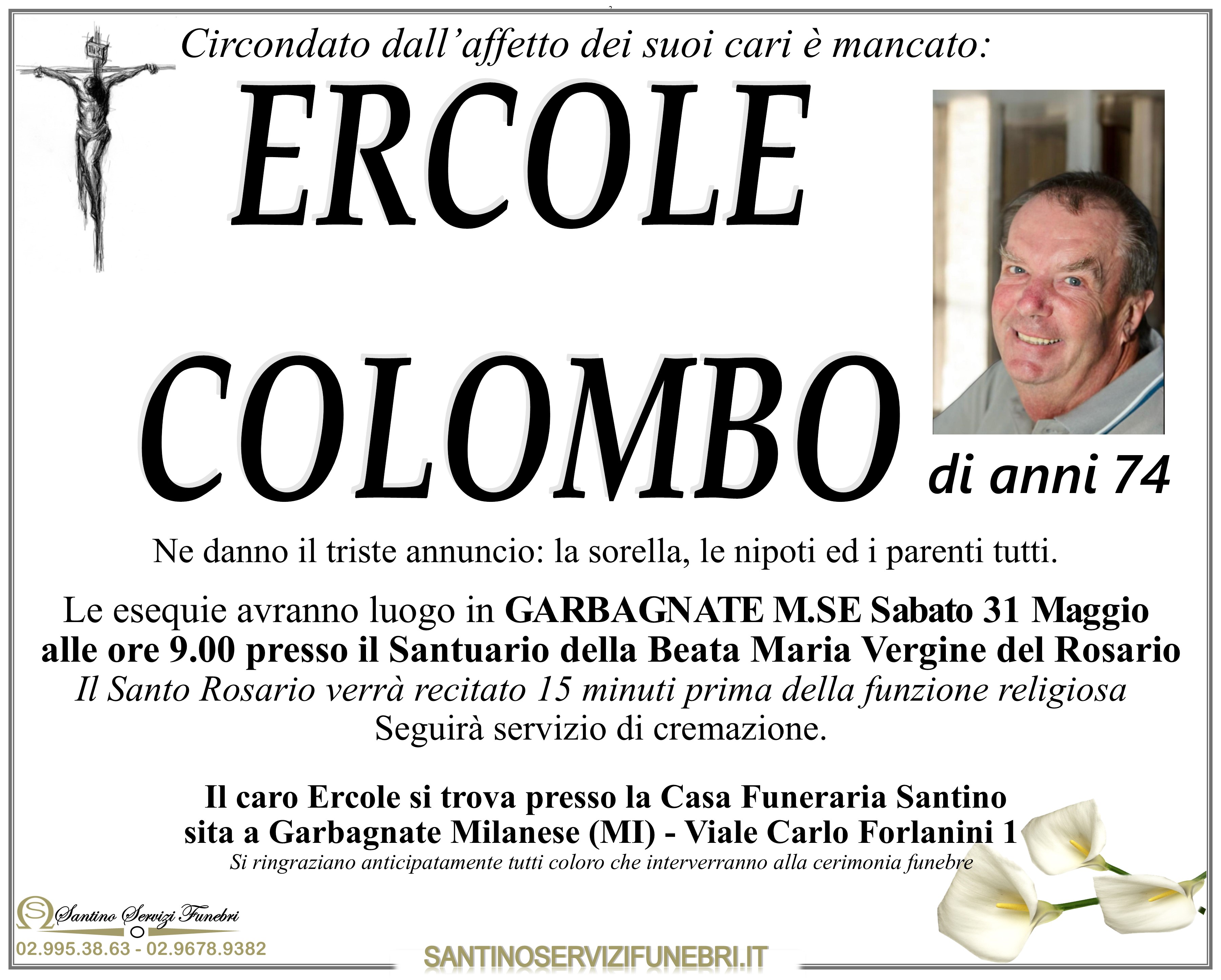 ERCOLE GIOVANNI BATTISTA COLOMBO