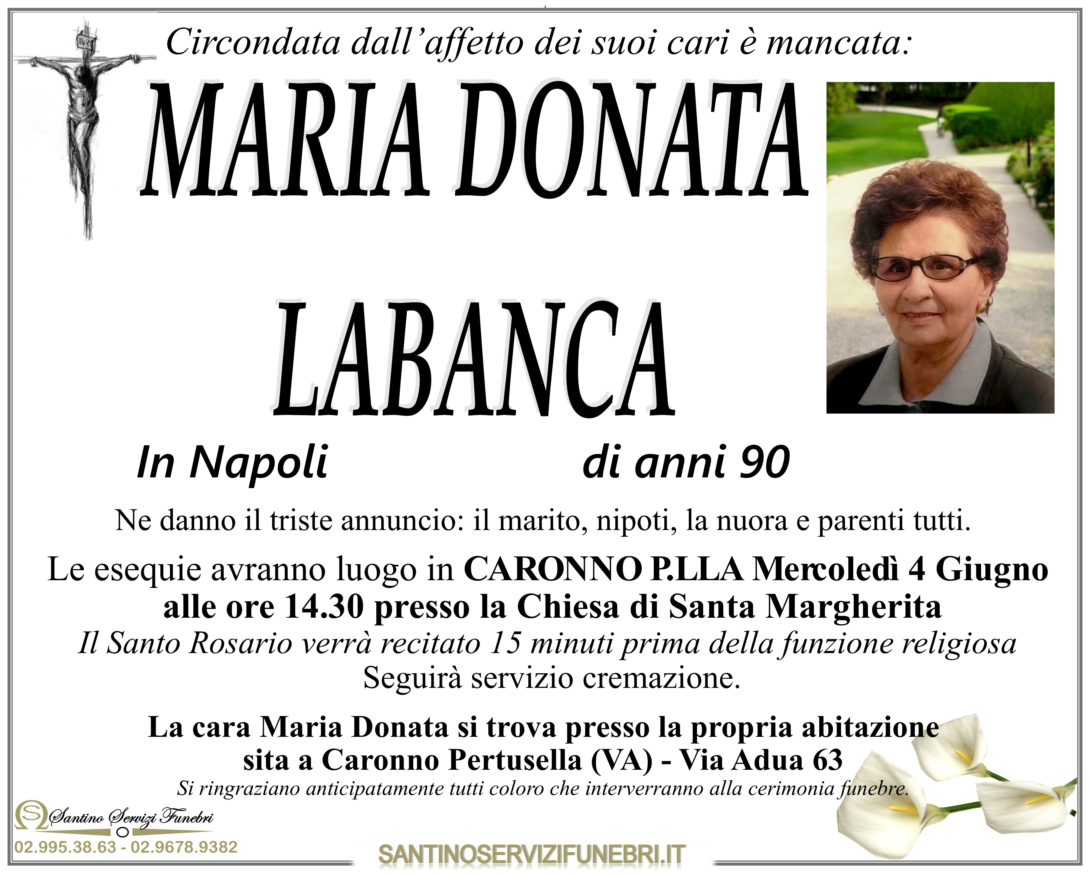 MARIA DONATA LABANCA