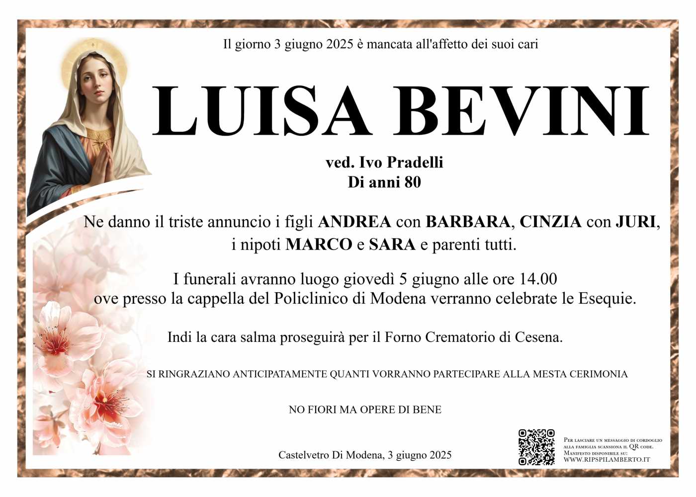 LUISA BEVINI