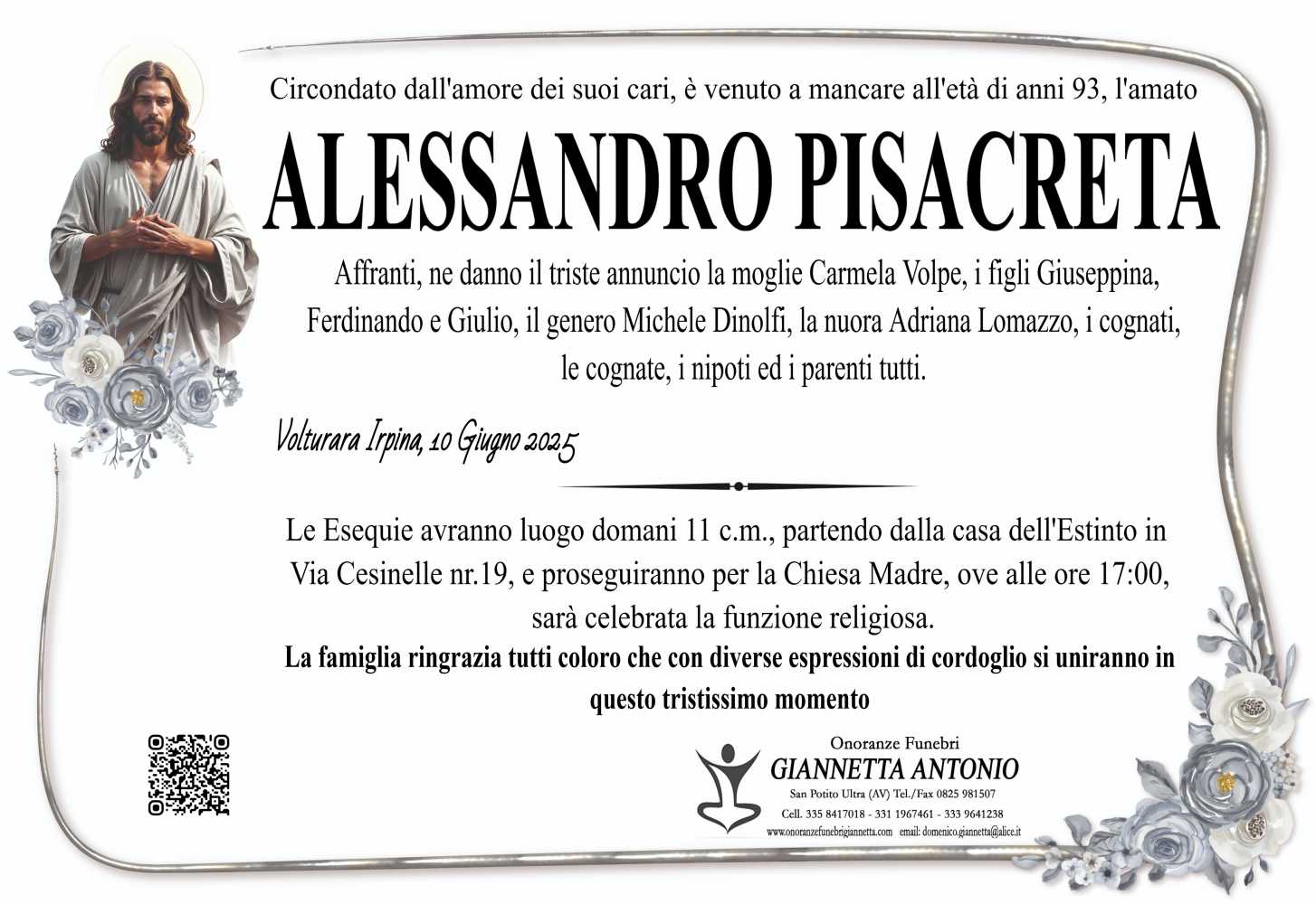 ALESSANDRO PISACRETA