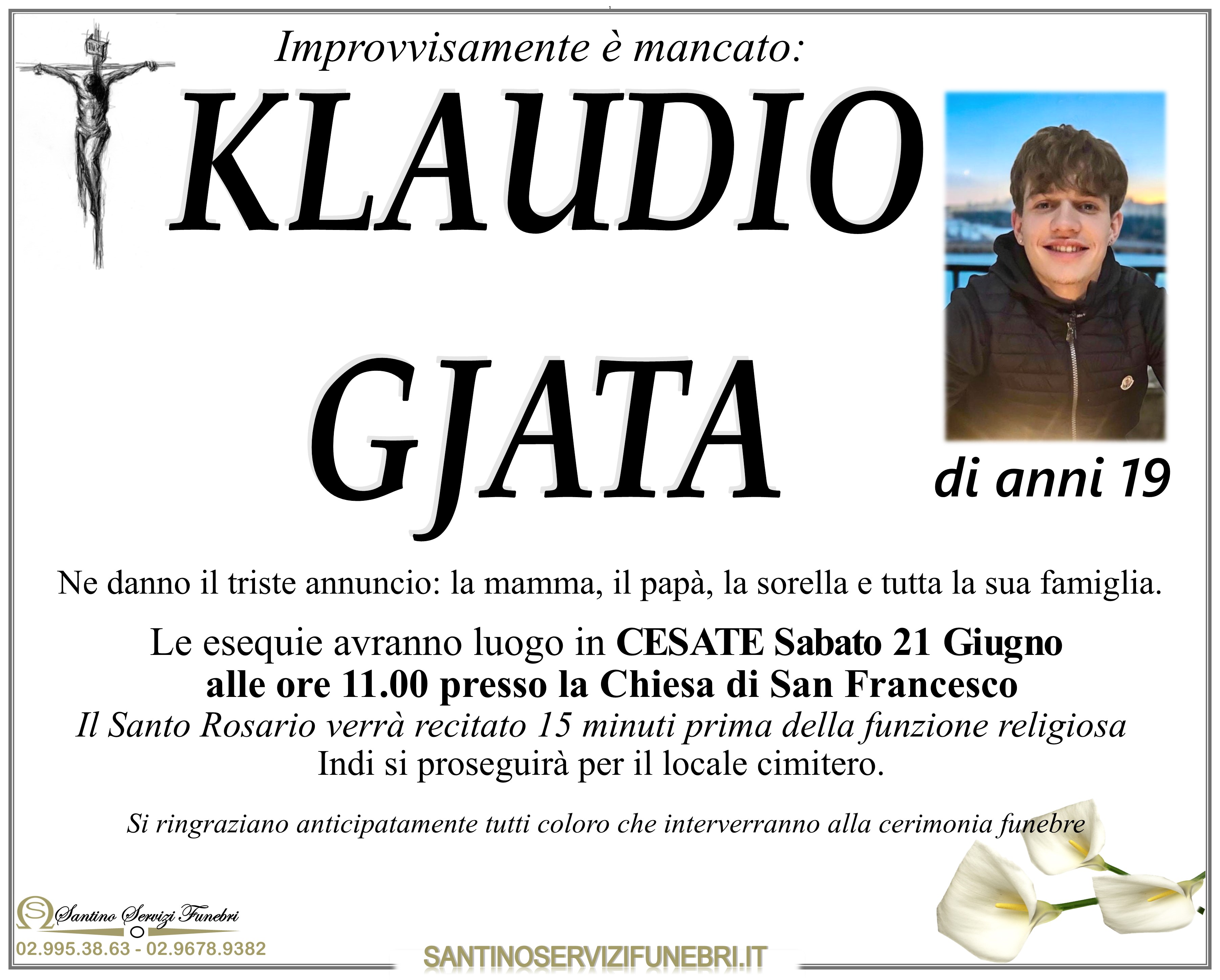 KLAUDIO GJATA