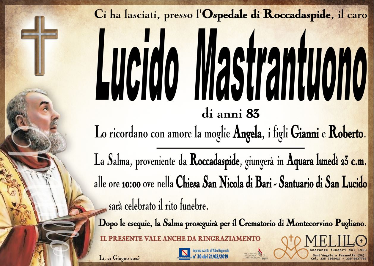 LUCIDO MASTRANTUONO