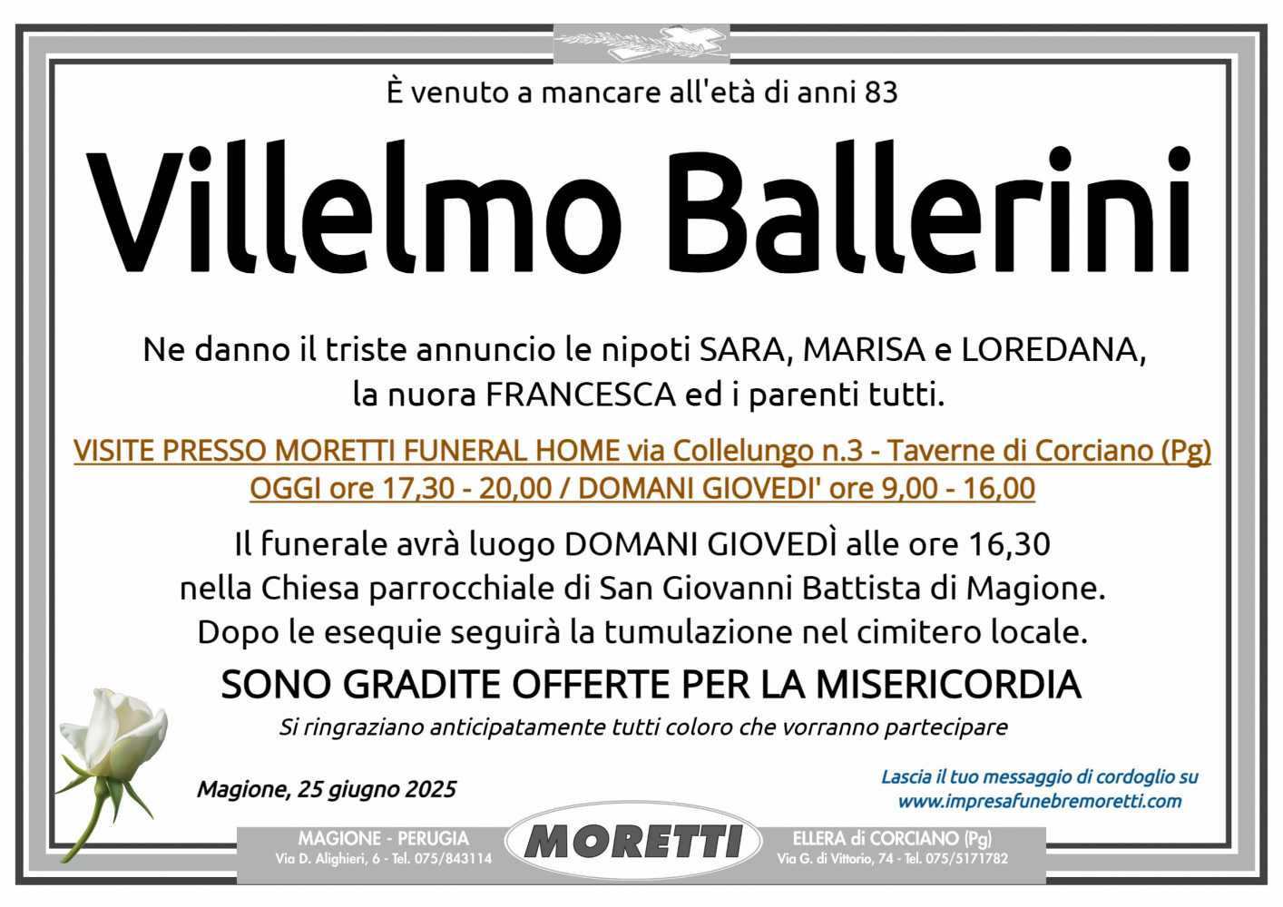 Villelmo Ballerini