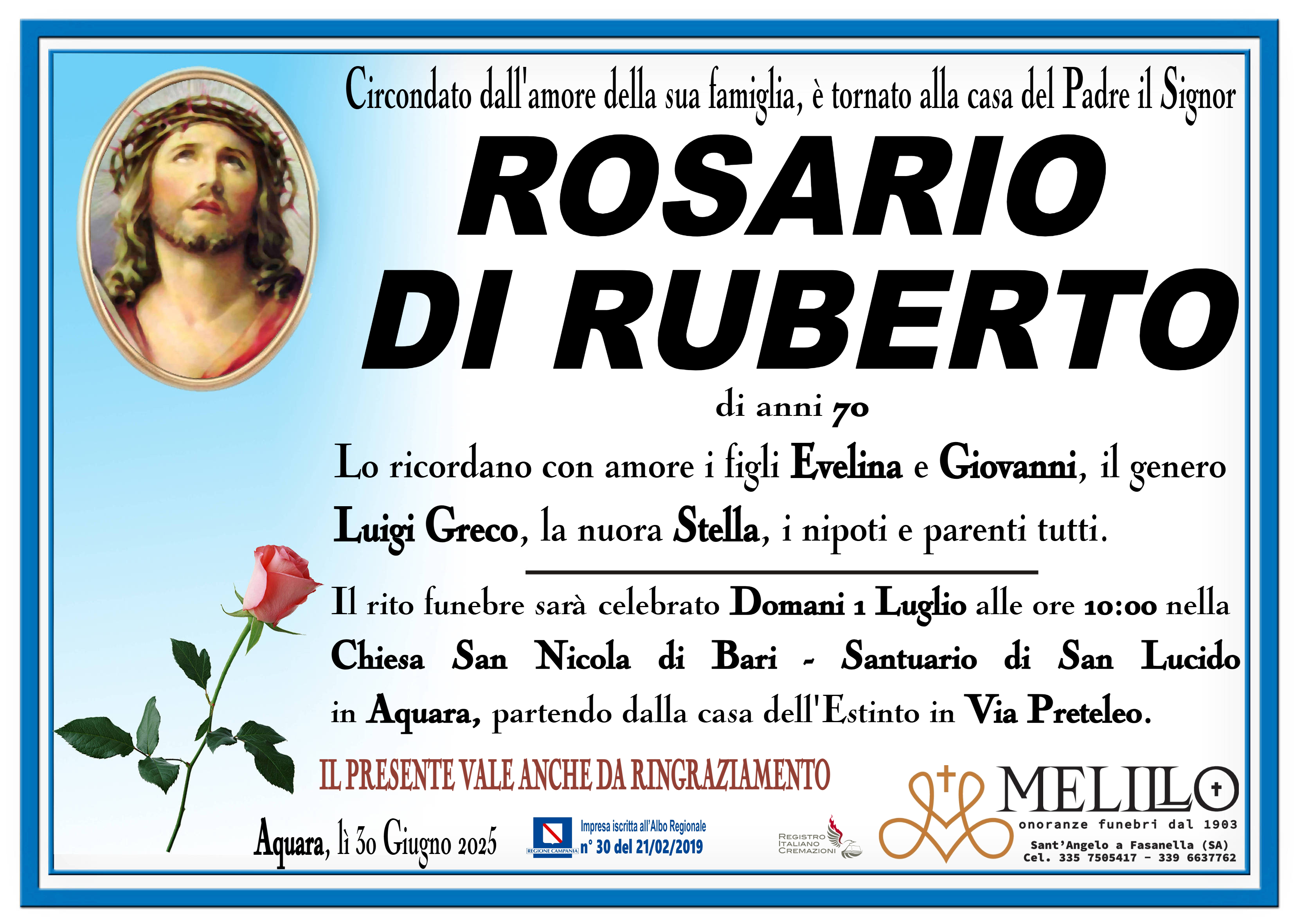 ROSARIO DI RUBERTO